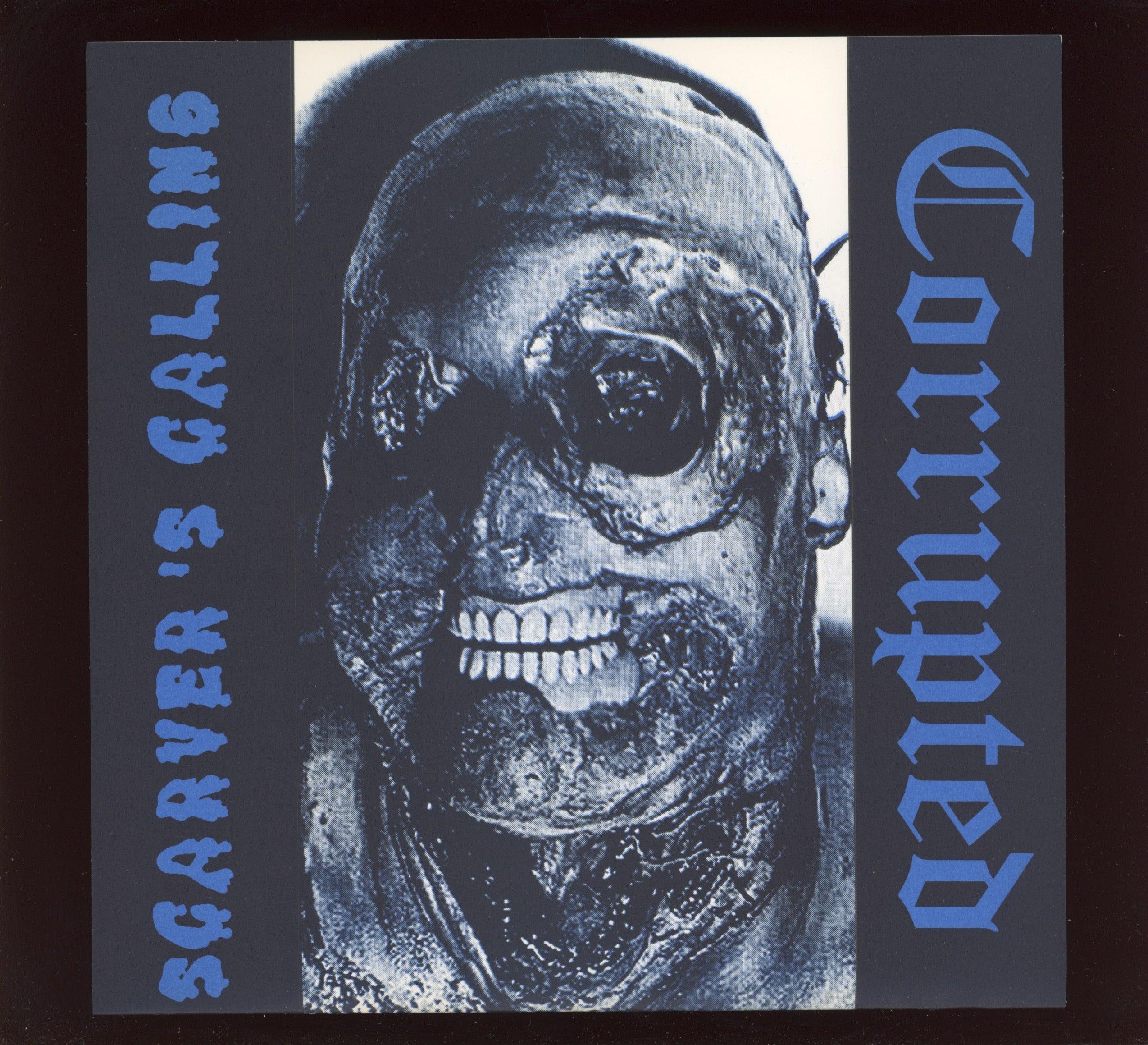 Scarver's Calling / Corrupted - Driven To Kill / Existence on Gouge 7" Grindcore With Pic Sleeve