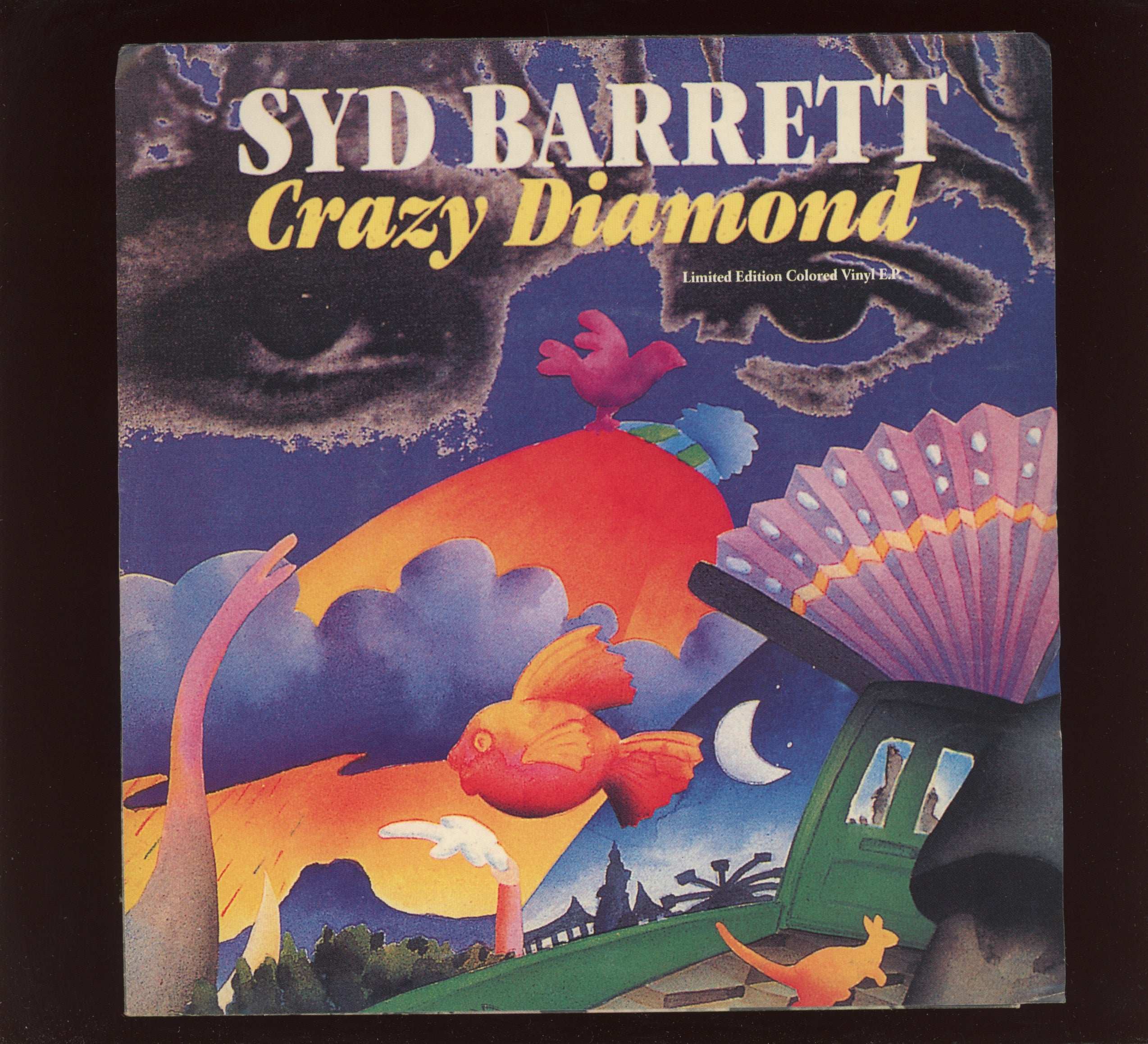 Syd Barrett - Crazy Diamond on Capitol Pink Vinyl 45 With Pic Sleeve