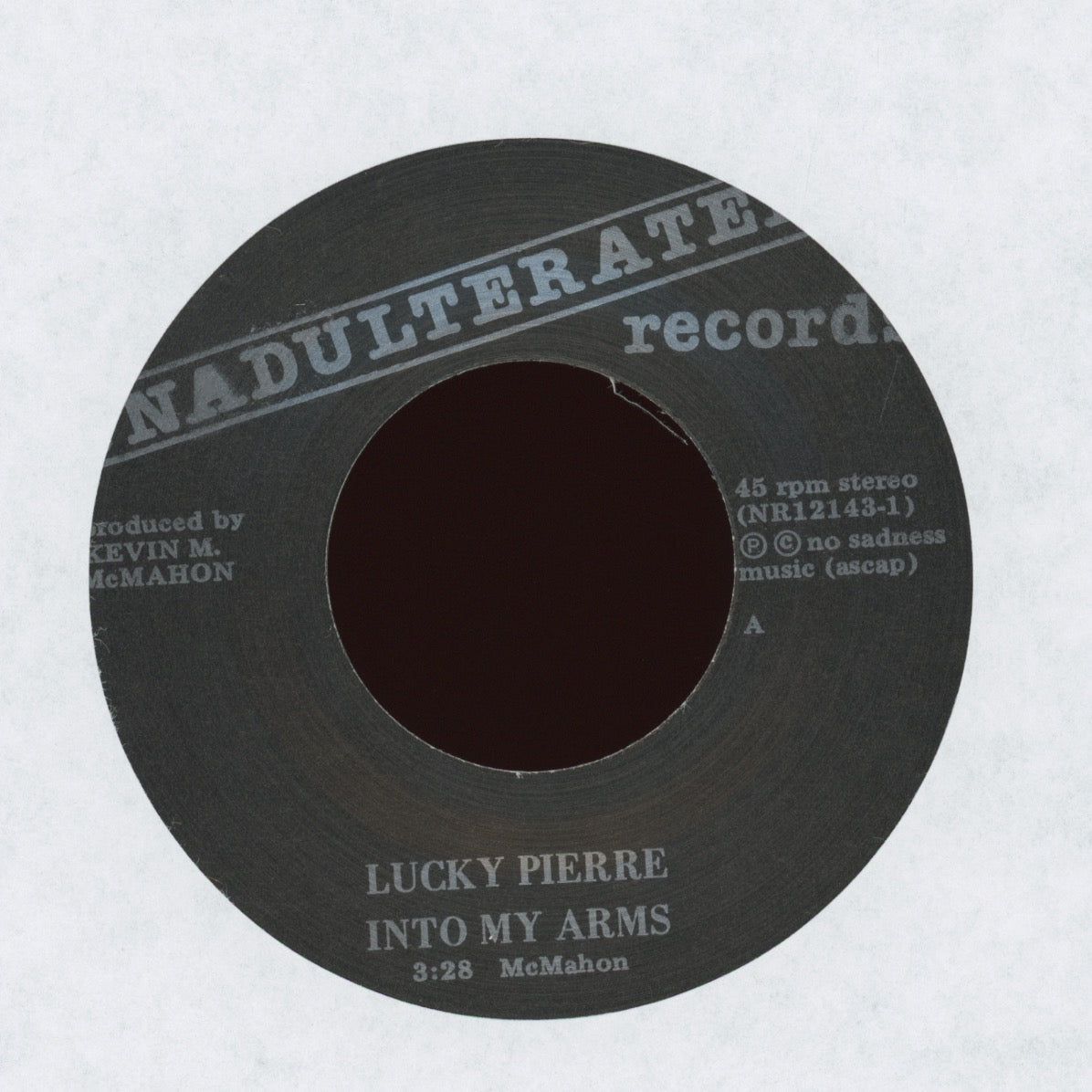 Lucky Pierre - Into My Arms on Unadulterated Private Ohio Punk Power Pop With Pic Sleeve