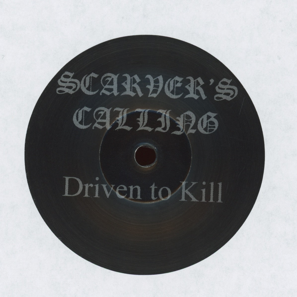 Scarver's Calling / Corrupted - Driven To Kill / Existence on Gouge 7" Grindcore With Pic Sleeve