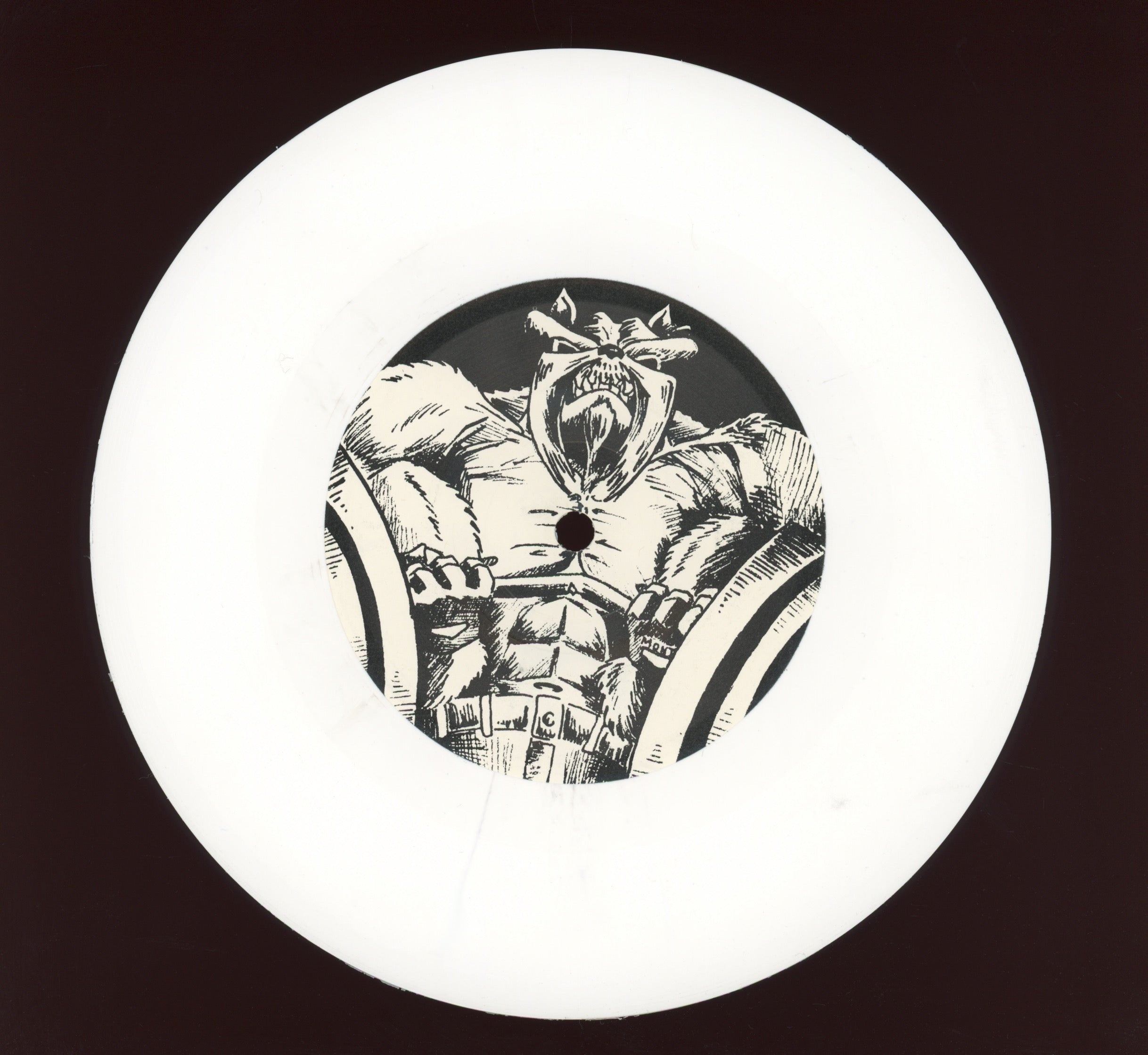 Schnauzer / (216) - Schnauzer / (216) Private White Vinyl 7" Thrash Metal With Pic Sleeve