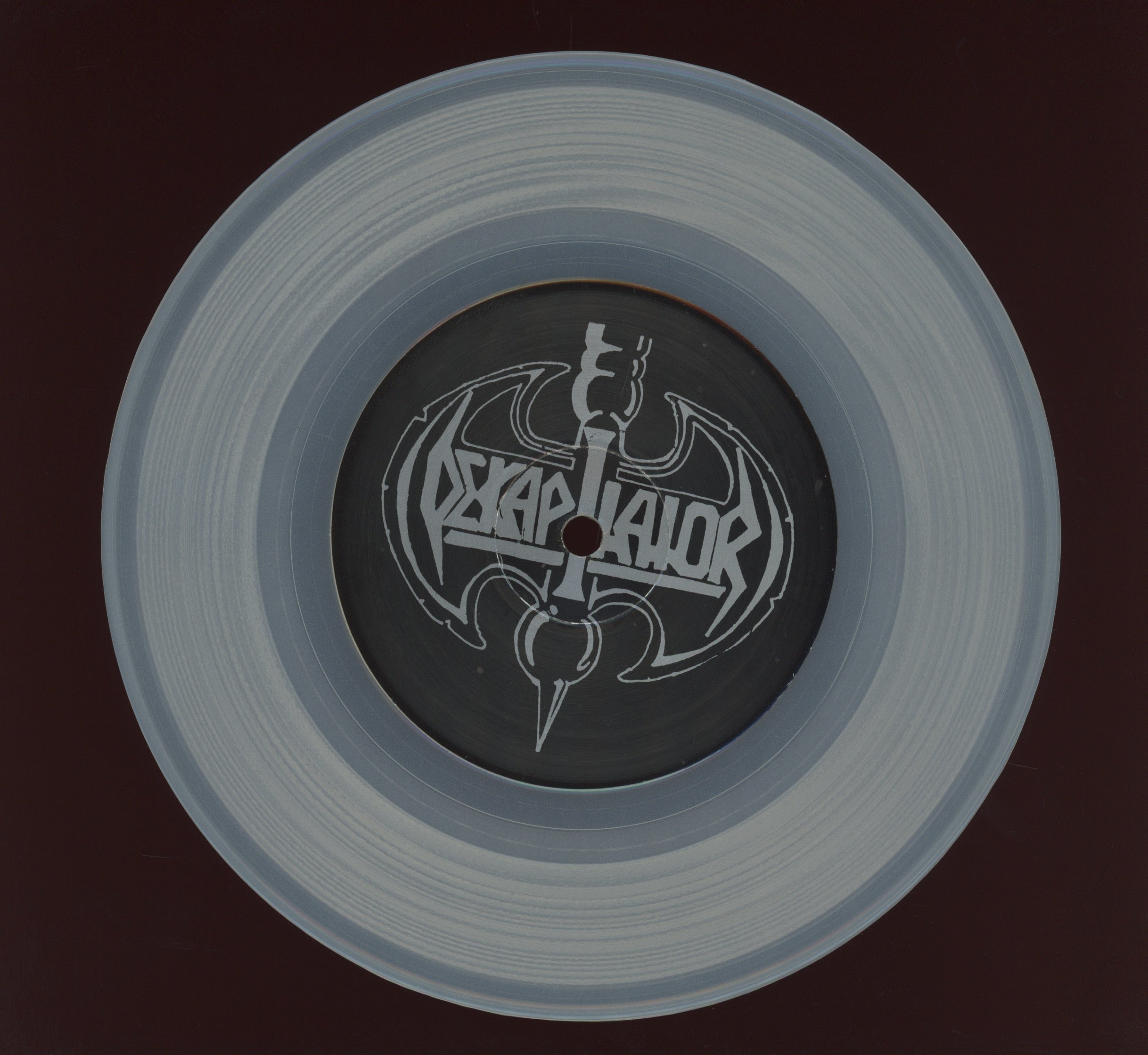 NunSlaughter/Dekapitator - NunSlaughter / Blood On Steel on Midnight Glow in the Dark 7" Death Metal With Pic Sleeve