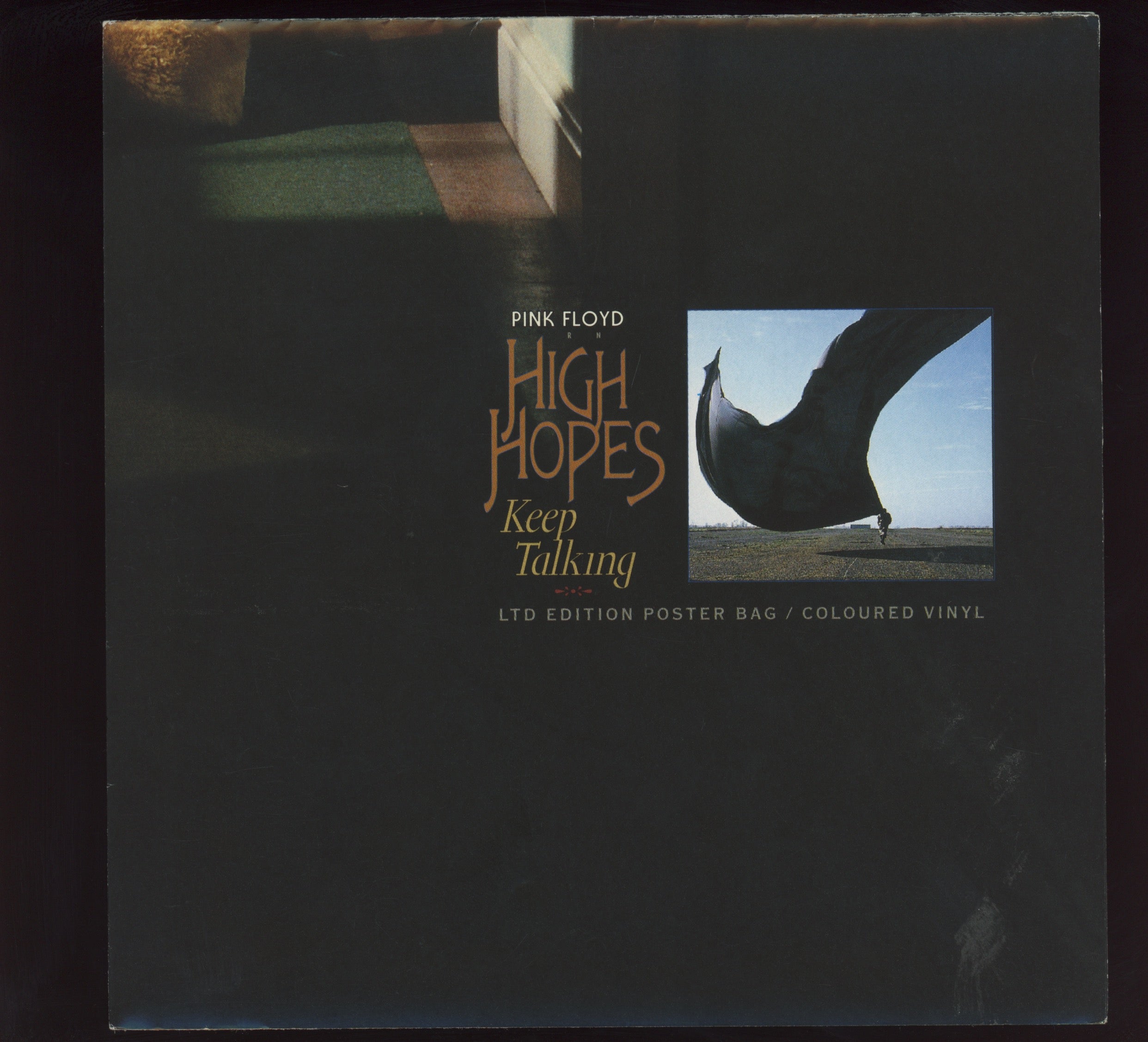Pink Floyd - High Hopes on EMI UK Ltd Clear Vinyl 7" With Poster Sleeve