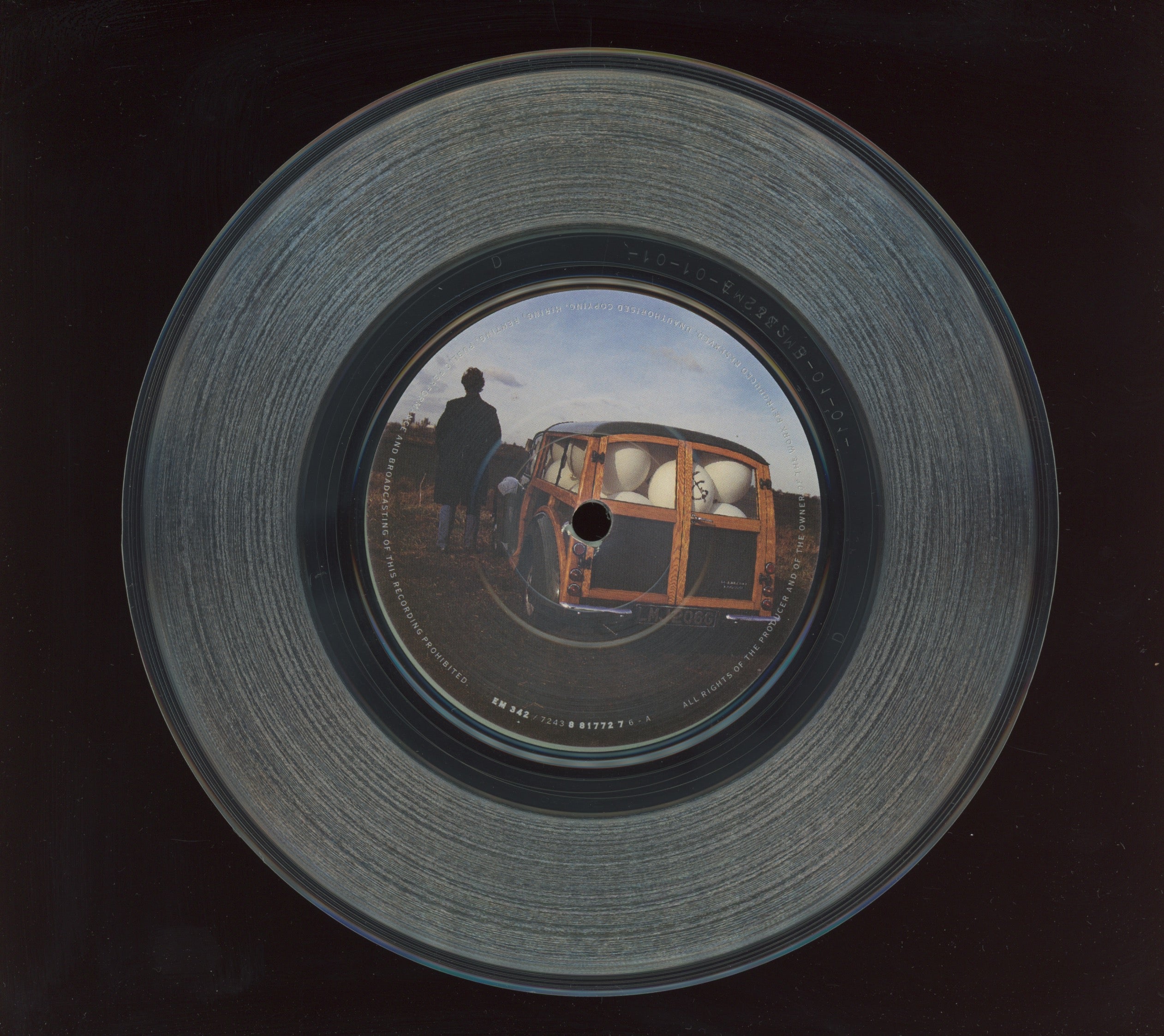 Pink Floyd - High Hopes on EMI UK Ltd Clear Vinyl 7" With Poster Sleeve