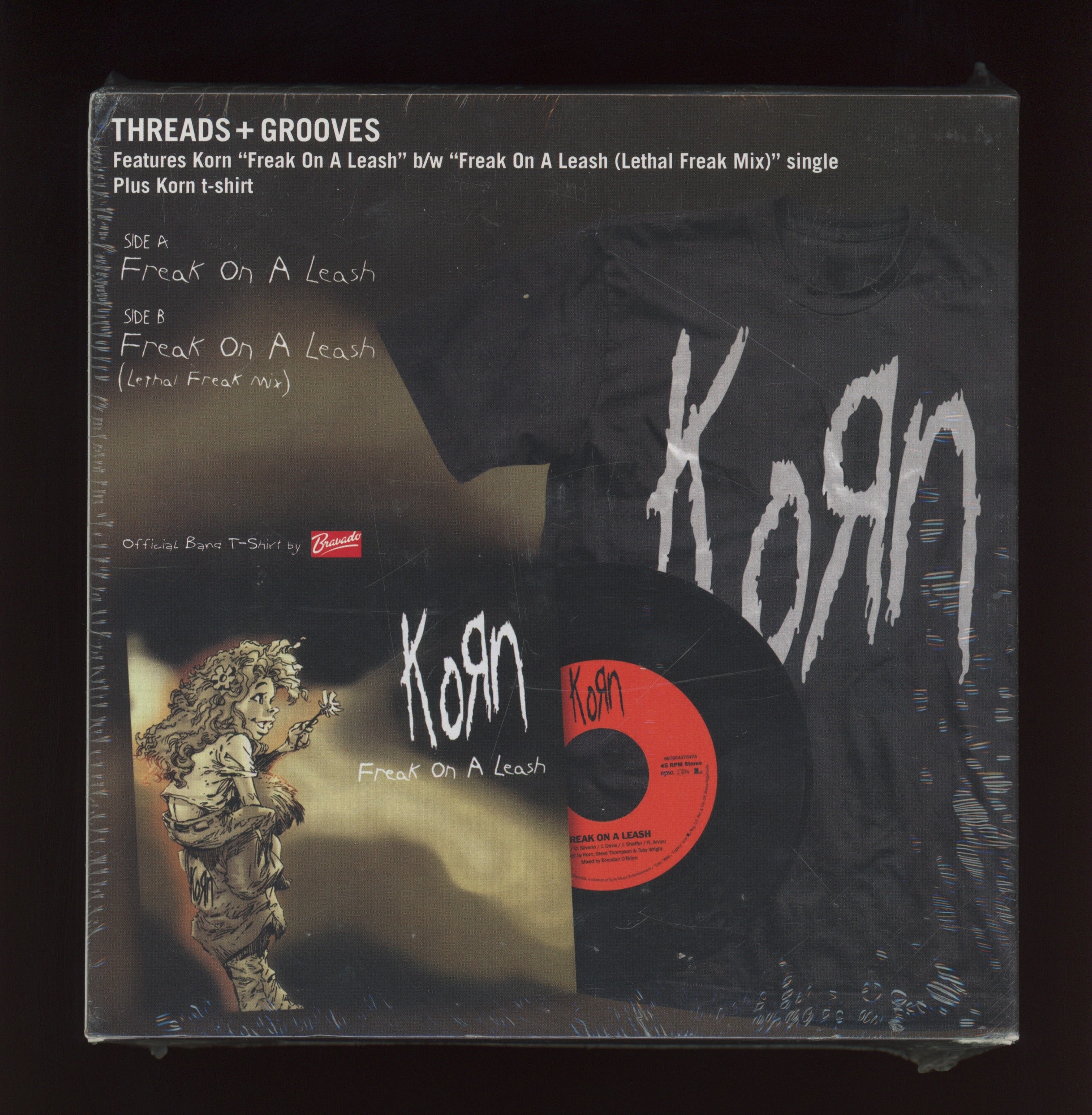 Korn - Freak On A Leash / Freak On A Leash (Lethal Freak Mix) on Immor