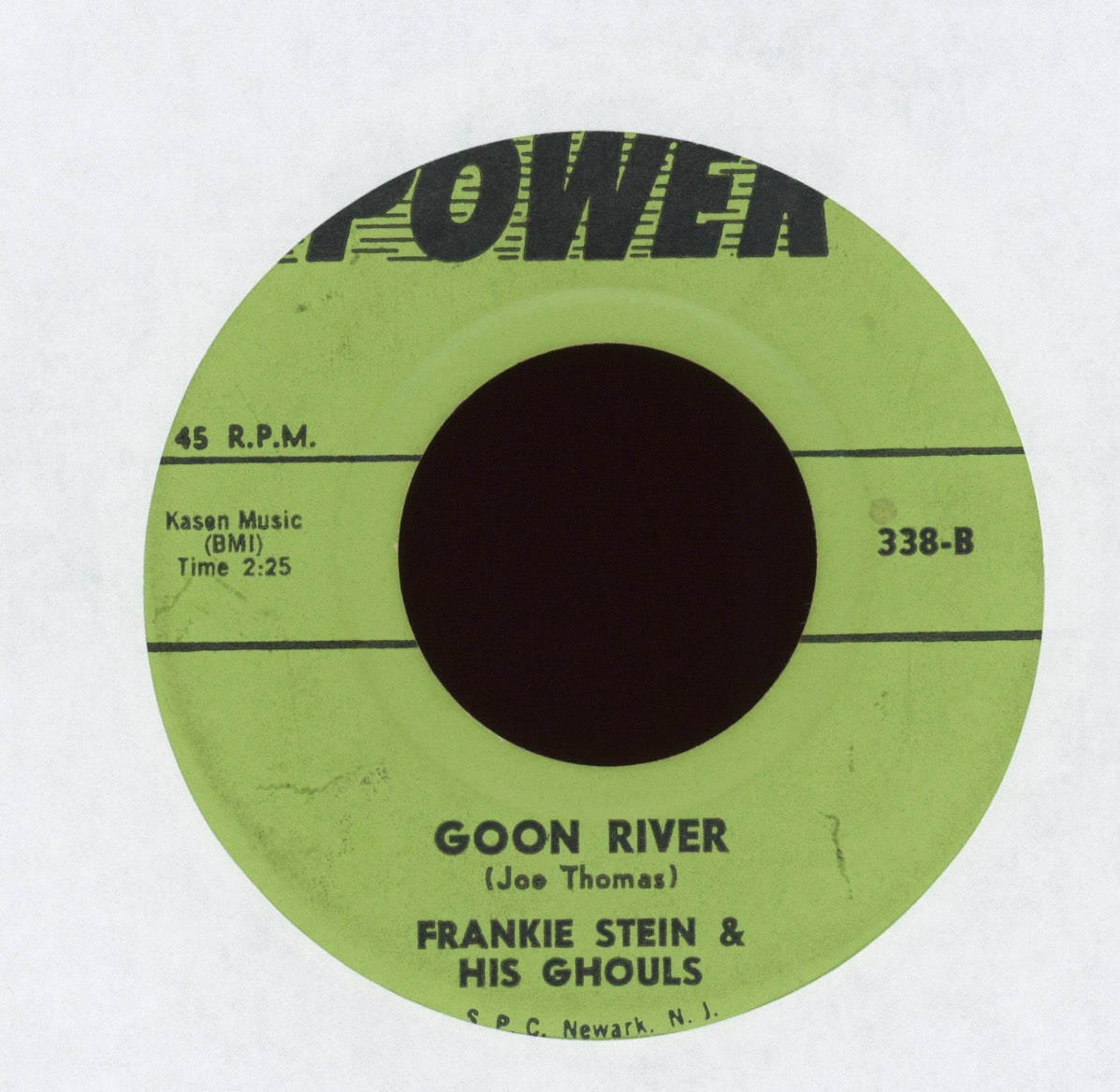 Frankie Stein And His Ghouls - Weerdo The Wolf on Power Halloween 45