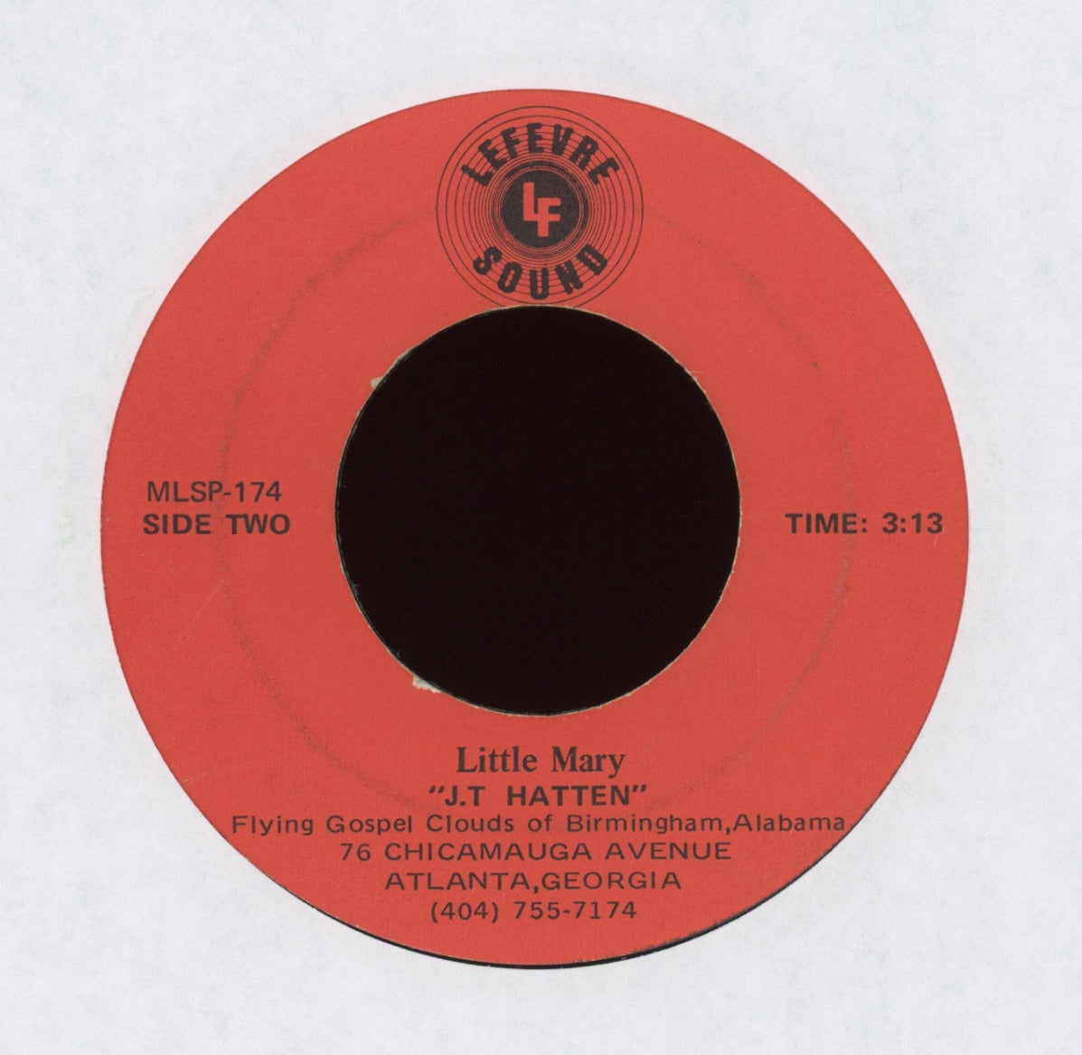 Flying Gospel Clouds Of Birmingham, AL - I'm on My Way on Lefevre Gospel Funk Soul 45