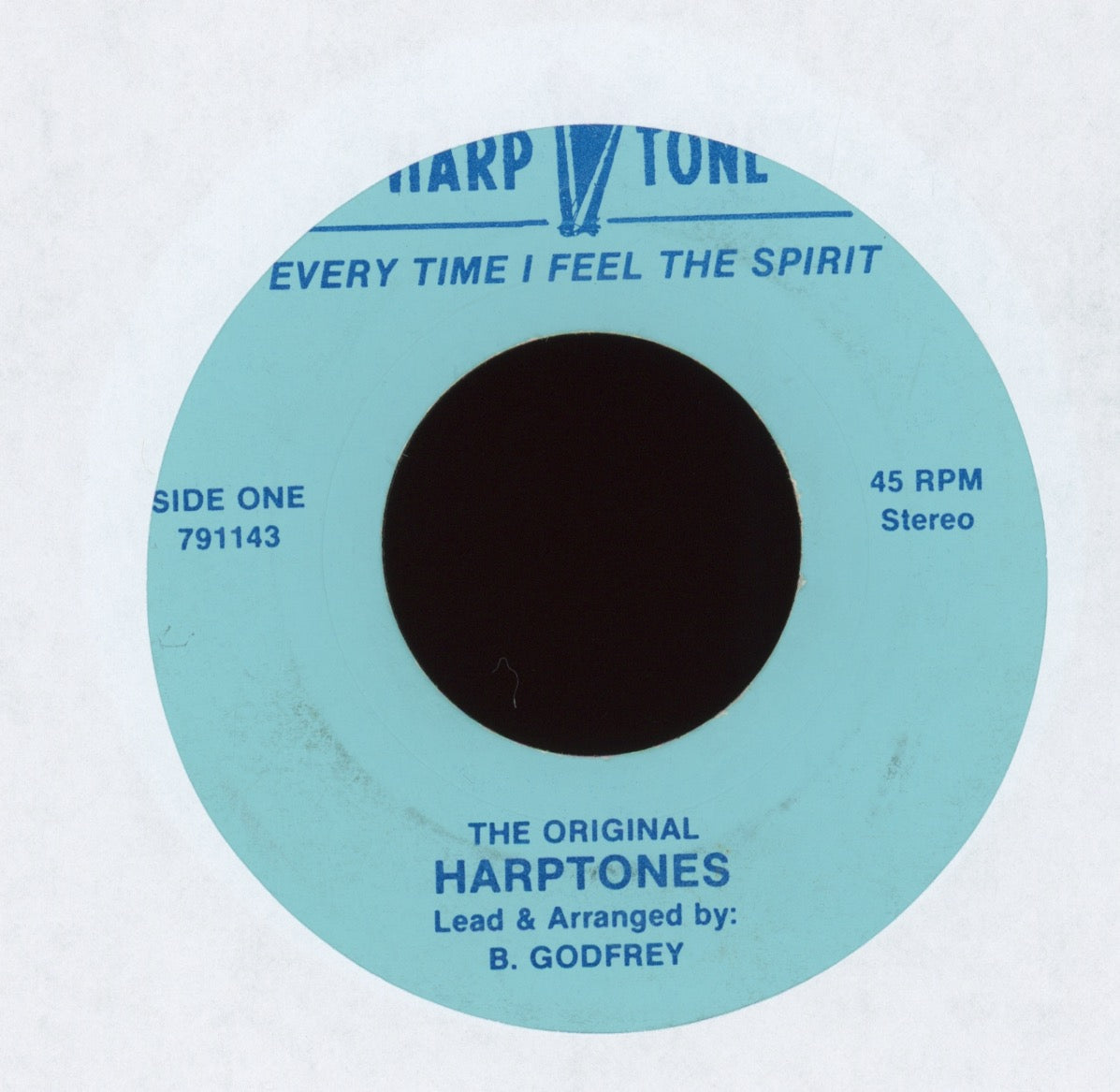 The Harptones - My Prayer on Harp Tone Vincent Godfrey Gospel 45