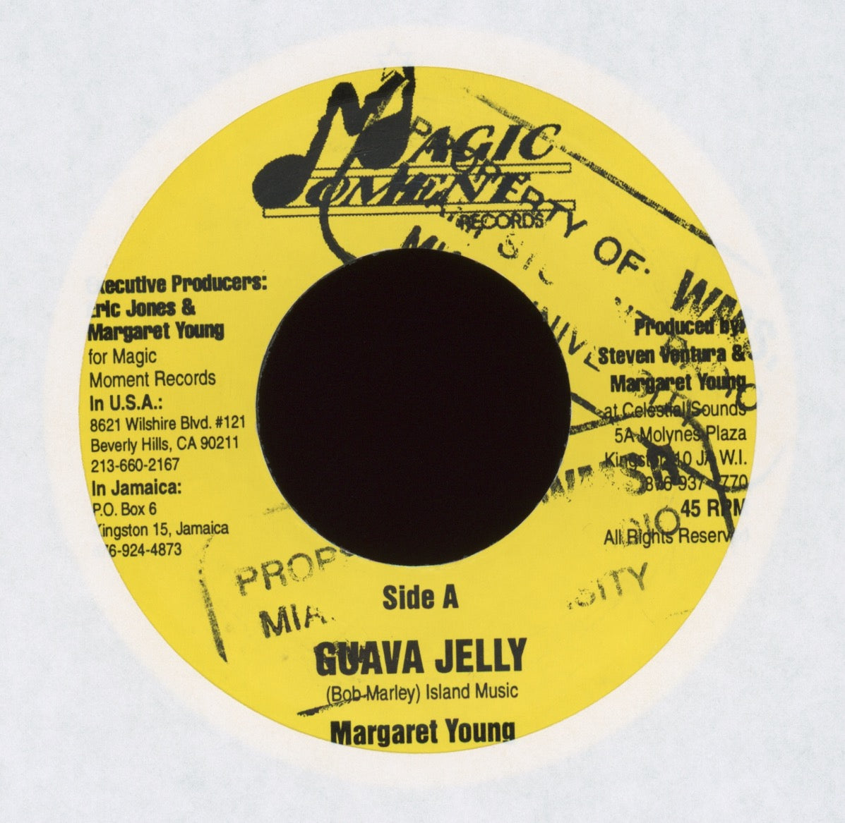 Margaret Young - Fairy Tales on Magic Moment Island Soul Funk Rap 45