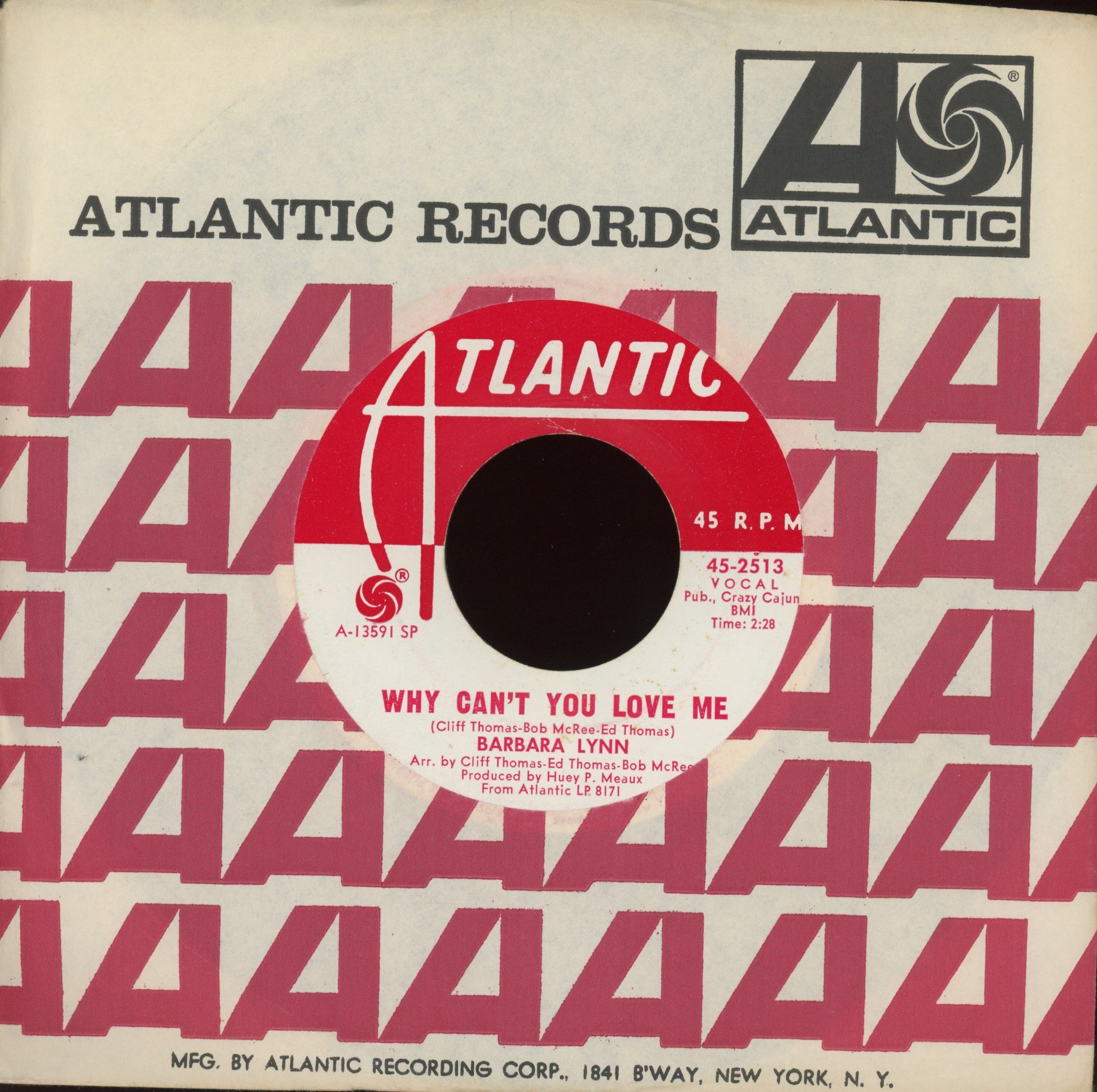 Barbara Lynn - You're Losing Me on Atlantic Promo Northern Soul 45