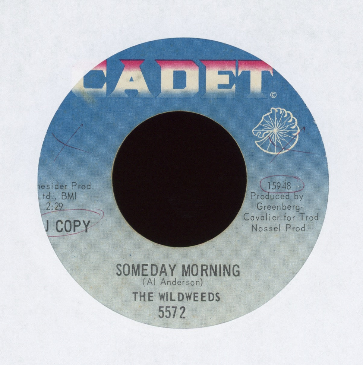 The Wildweeds - Someday Morning on Cadet Promo Northern Soul 45