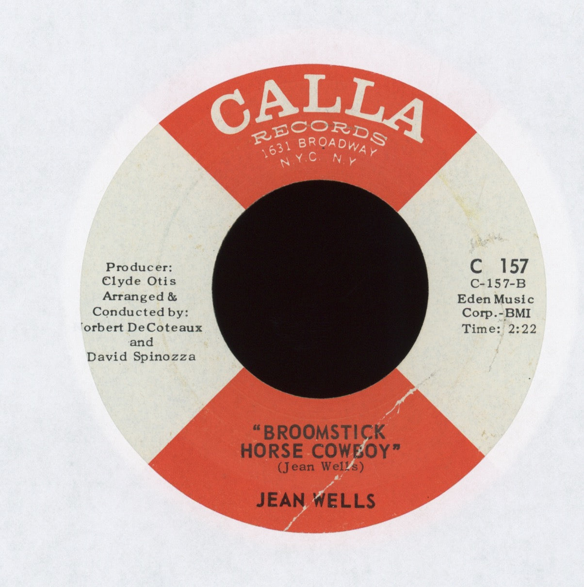 Jean Wells - What Have I Got To Lose on Calla Crossover Soul 45
