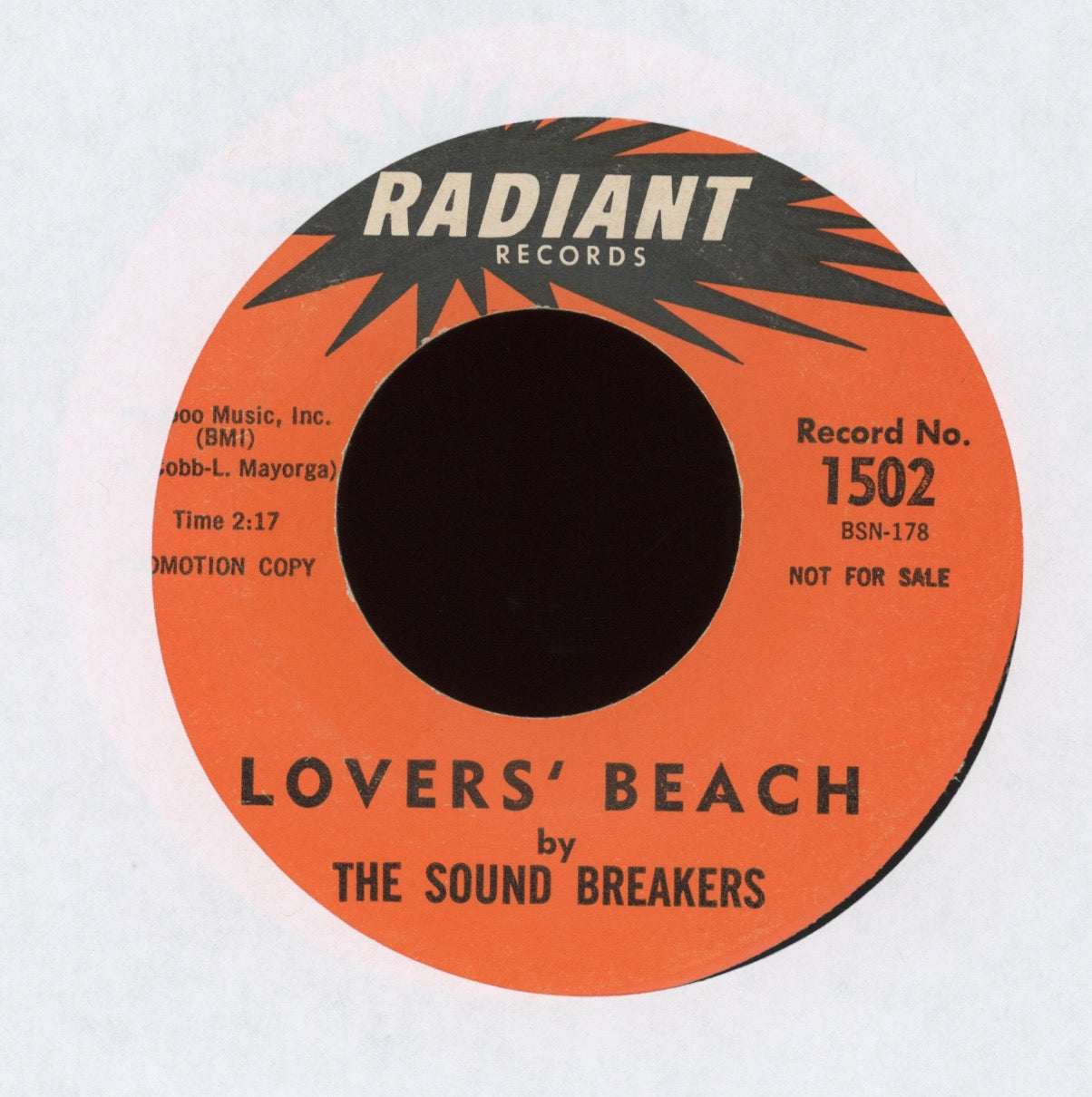 The Sound Breakers - Marooned on Radiant Exotica Surf 45