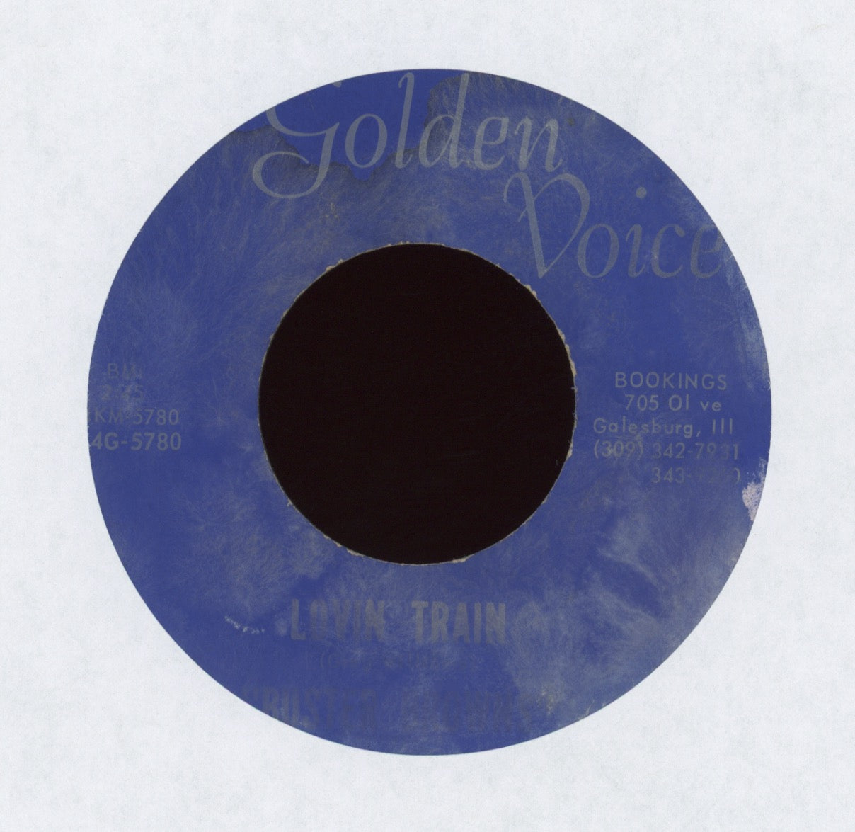 Buster Browns - Lovin Train on Golden Voice Hard Rock 45