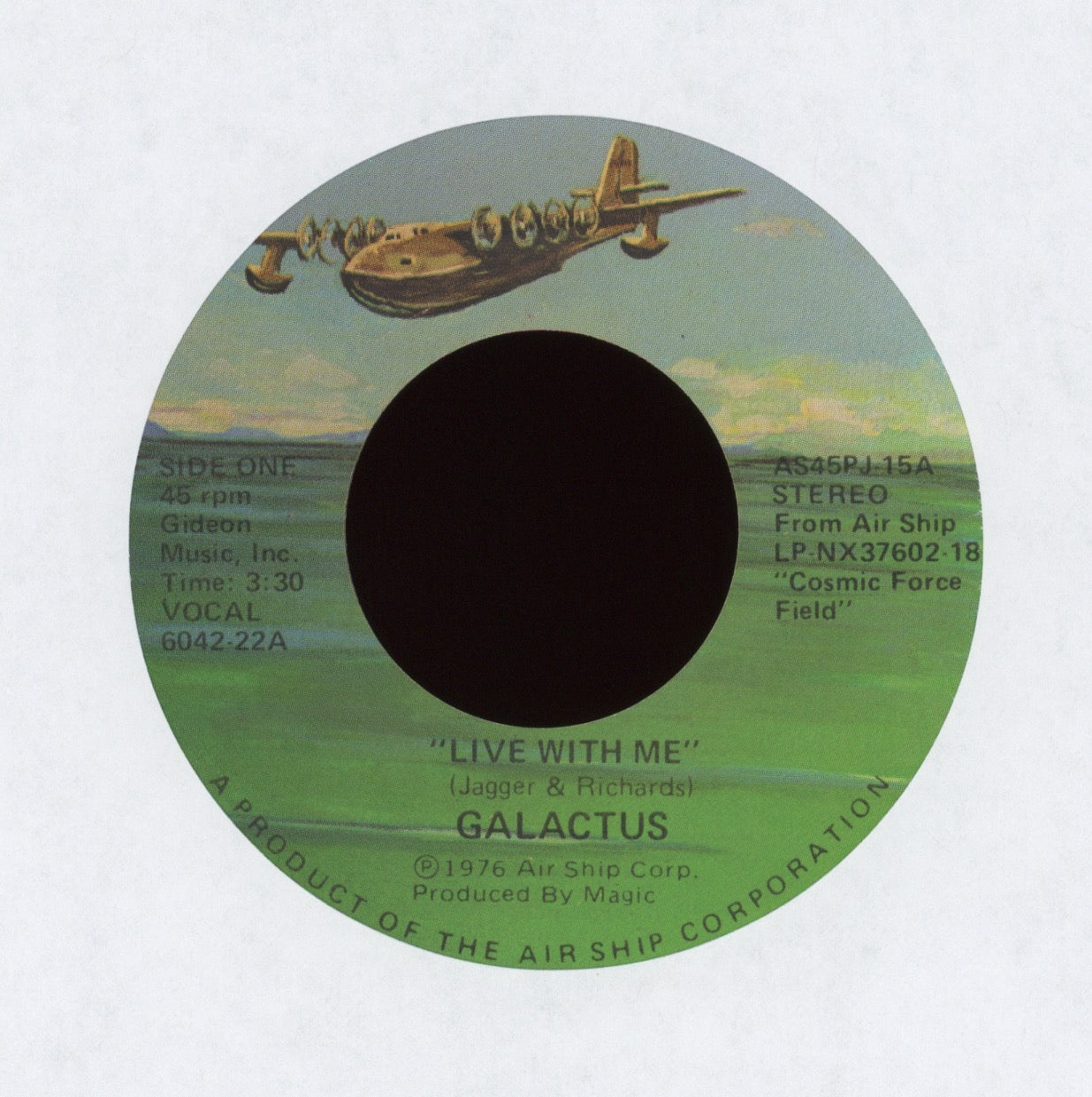 Galactus - Live With Me on Airship Hard Rock 45
