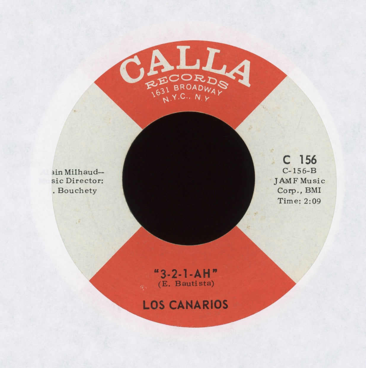 Canarios - Get On Your Knees on Calla Northern Soul 45