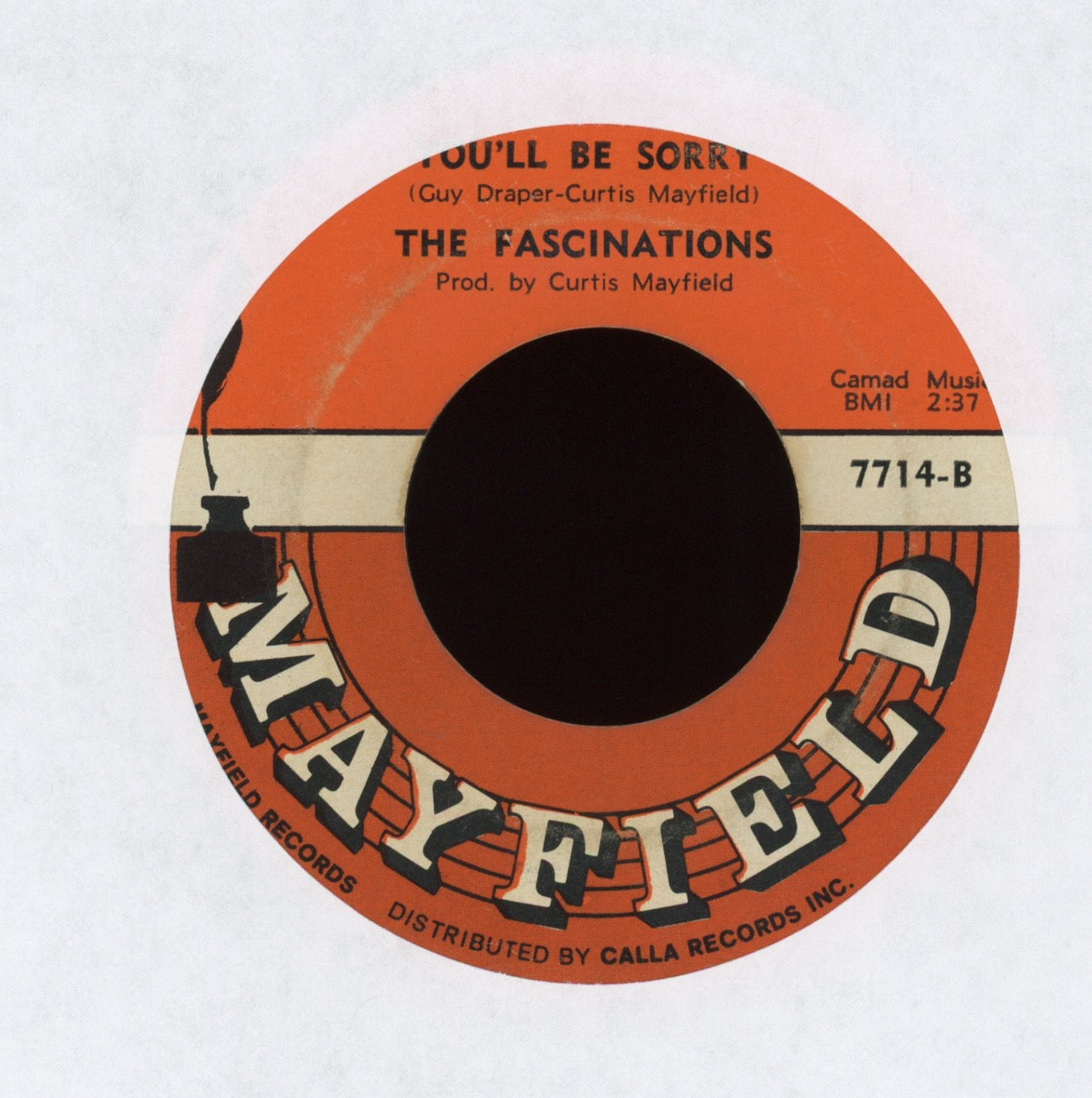 The Fascinations - Girls Are Out To Get You on Mayfield Northern Soul 45