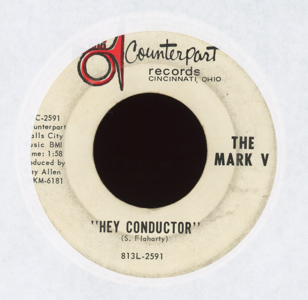 The Mark V - Hey Conductor on Counterpart Garage Fuzz 45