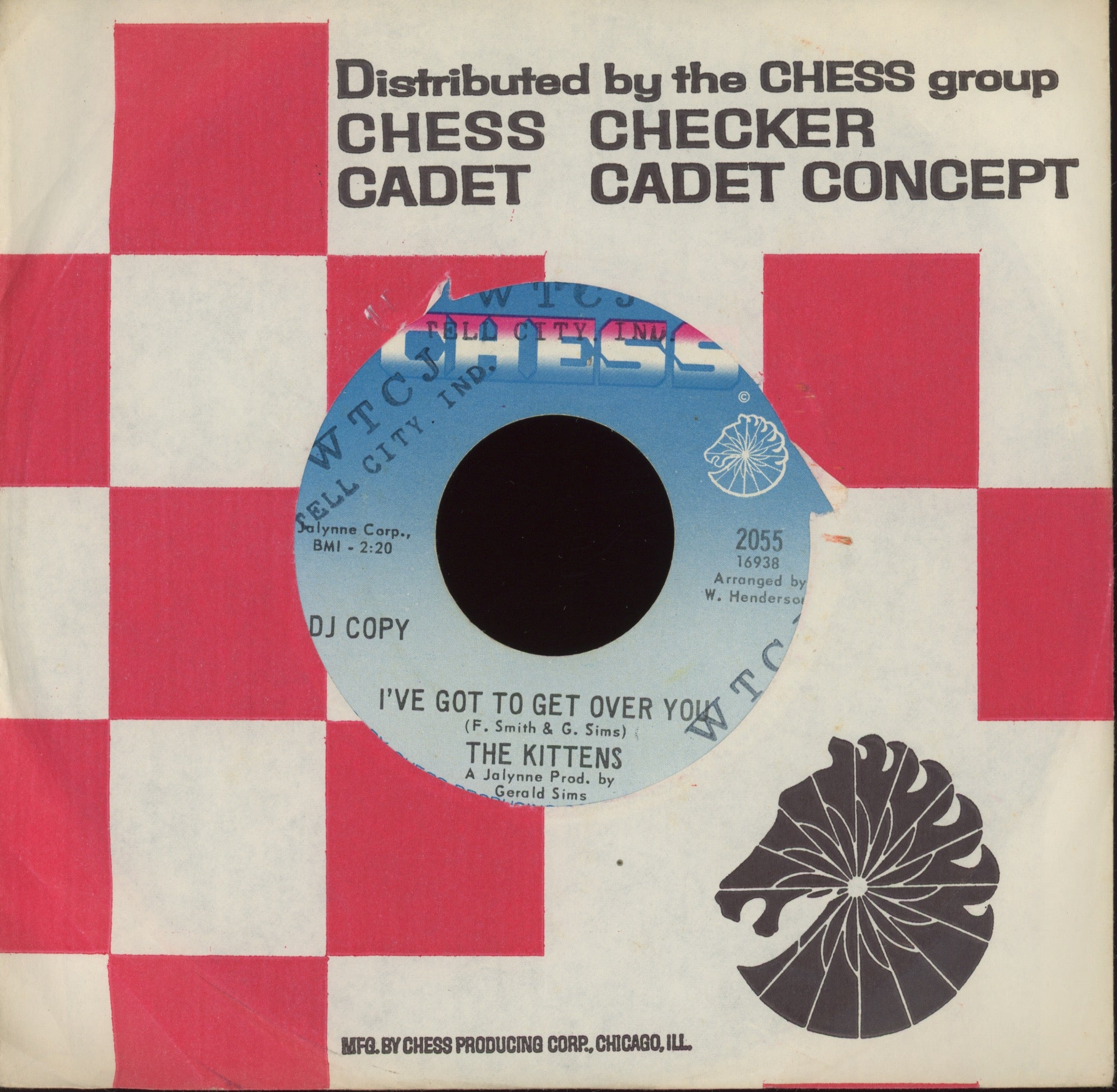 The Kittens - How Long ( Can I Go On ) on Chess Promo Northern Soul 45
