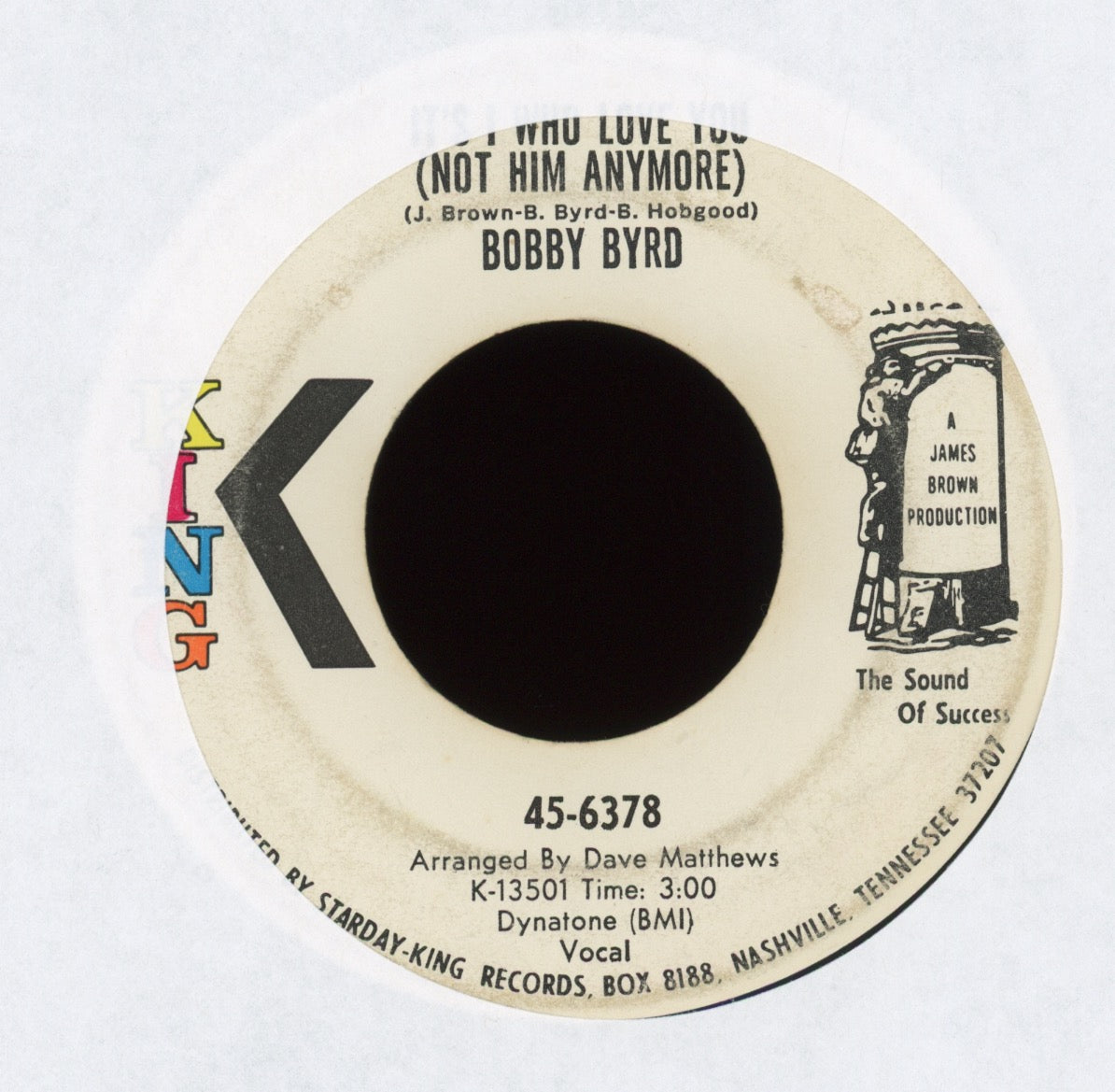 Bobby Byrd - I Know You Got Soul on King Funk 45