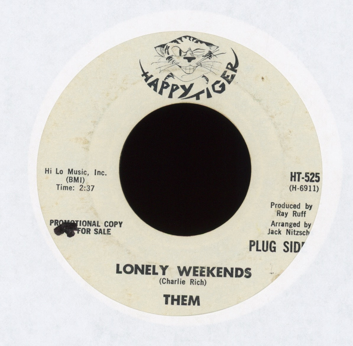 Them - Lonely Weekends on Happy Tiger Promo Garage 45