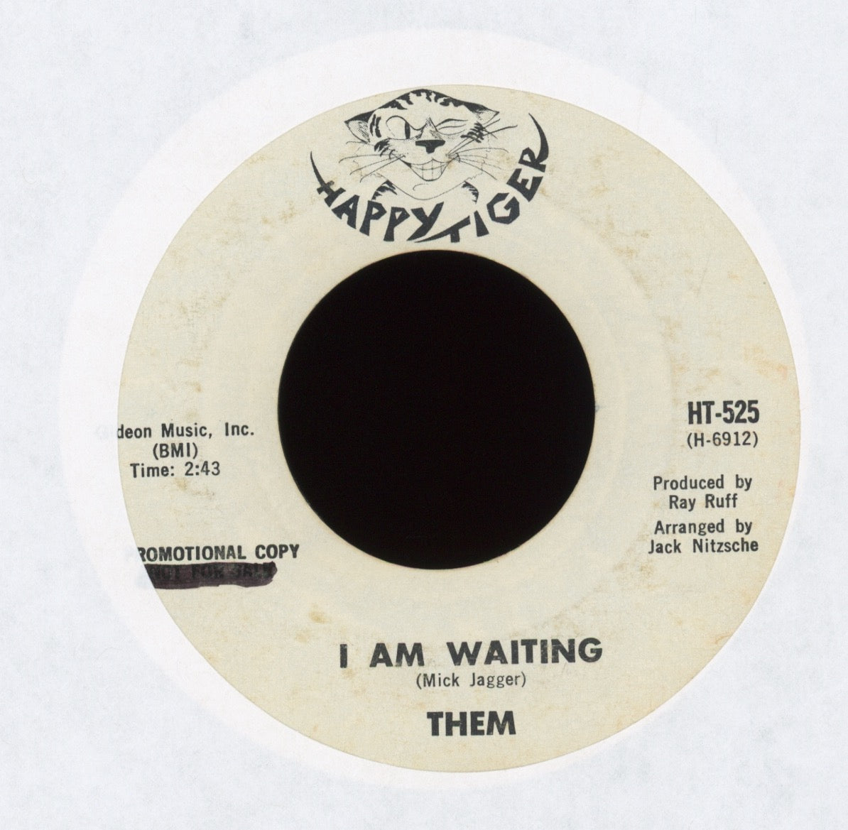 Them - Lonely Weekends on Happy Tiger Promo Garage 45