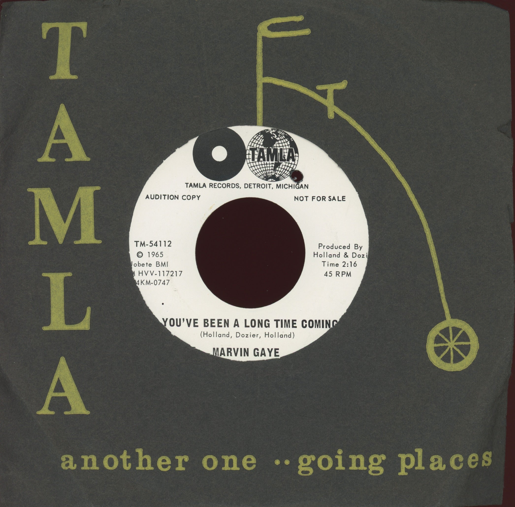 Marvin Gaye - I'll Be Doggone on Tamla Promo Northern Soul 45