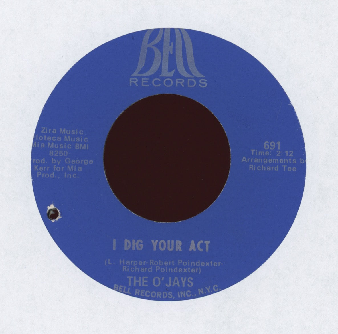 The O'Jays - I Dig Your Act / I'll Be Sweeter Tomorrow
