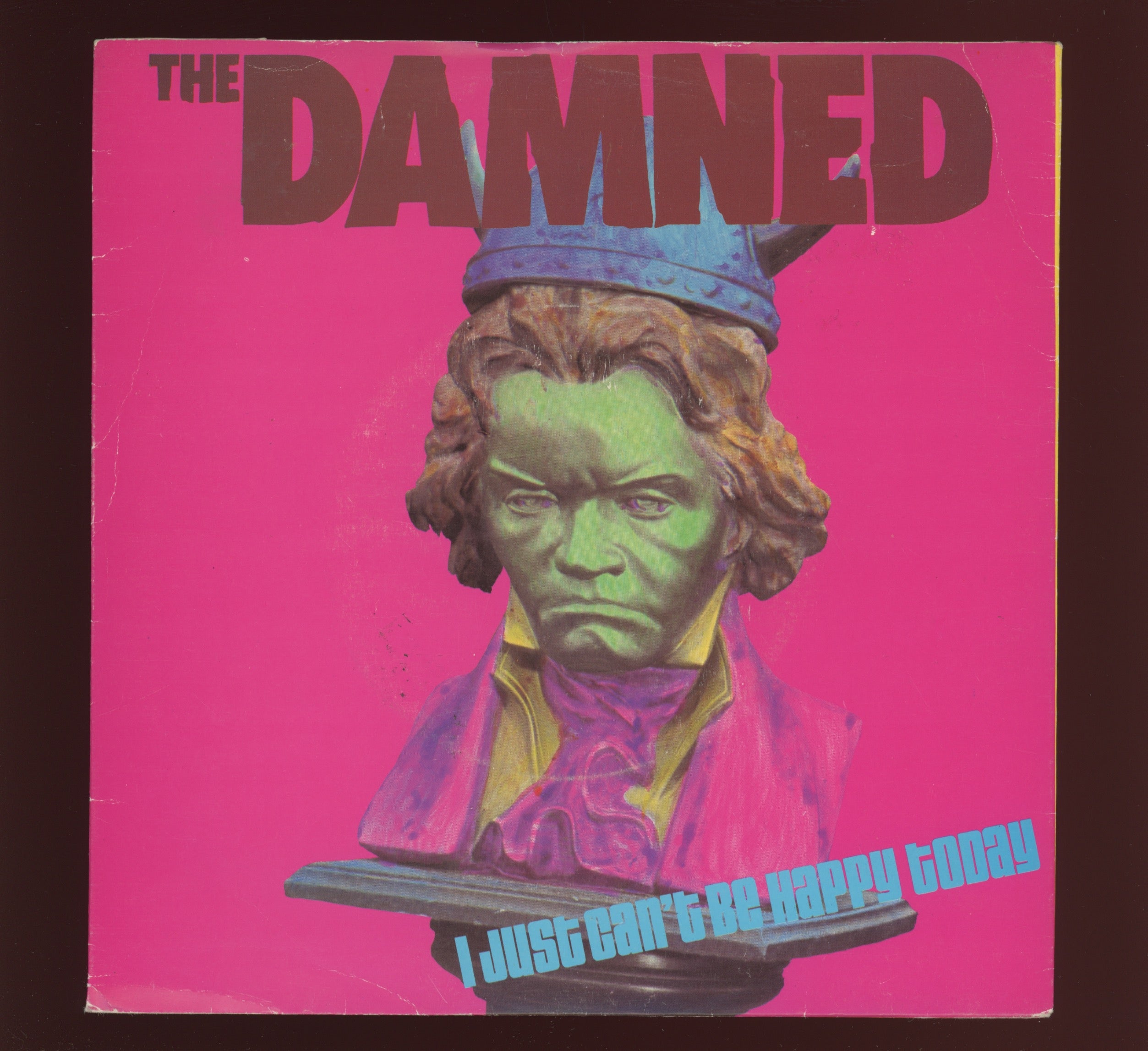 The Damned - I Just Can't Be Happy Today on Chiswick 45 With Picture Sleeve