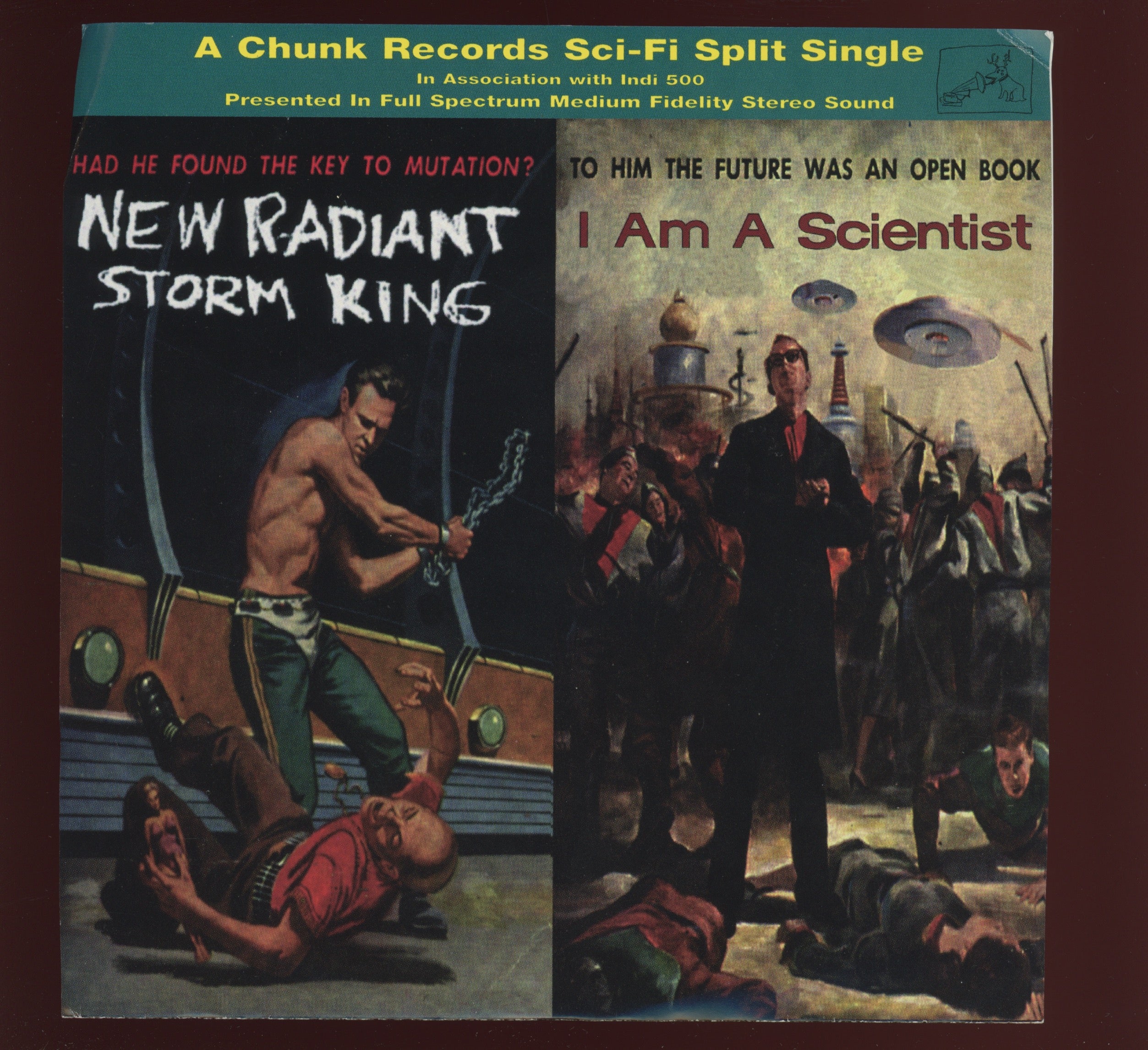 Guided By Voices / New Radiant Storm King - The Opposing Engineer Sleeps Alone on Chunk Split 7" With Picture Sleeve