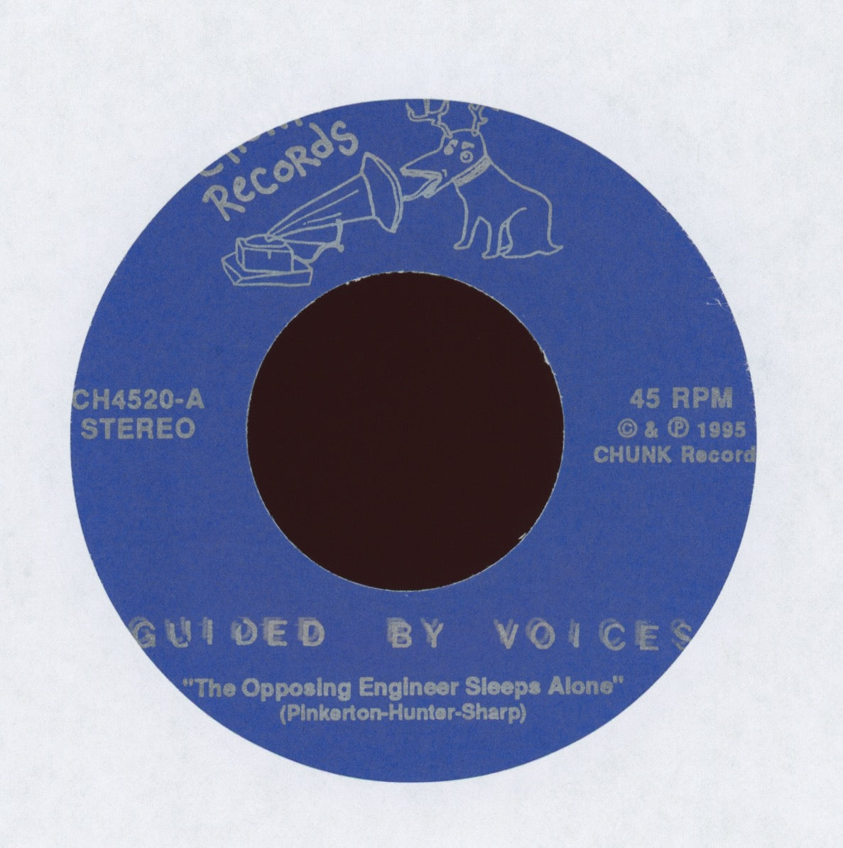 Guided By Voices / New Radiant Storm King - The Opposing Engineer Sleeps Alone on Chunk Split 7" With Picture Sleeve
