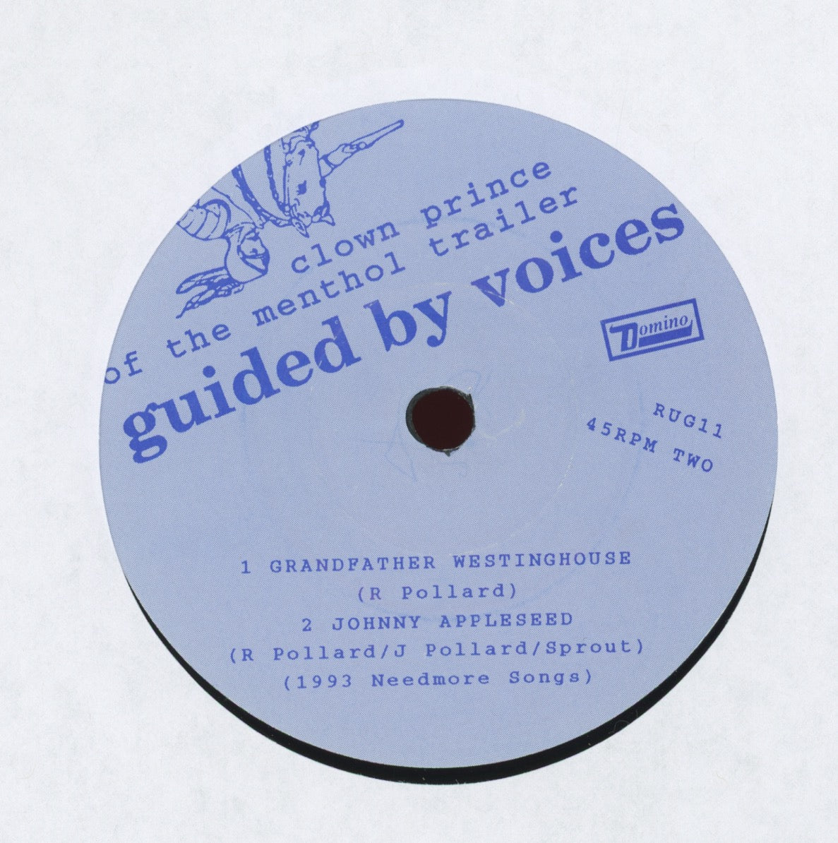 Guided By Voices - Clown Prince Of The Menthol Trailer on Domino 7" With Picture Sleeve