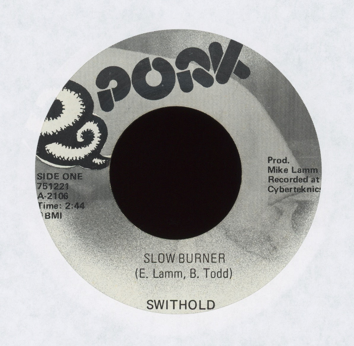 Swithold Slow Burner on Pork Rare Funk 45 Breaks