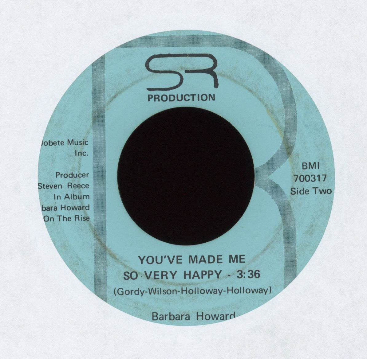 Barbara Howard - You've Made Me So Very Happy on SR Soul Funk 45