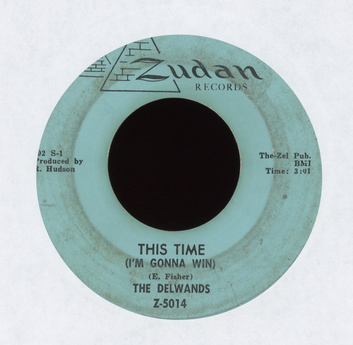 The Delwands - This Time (I'm Gonna Win) on Zudan Northern Soul 45