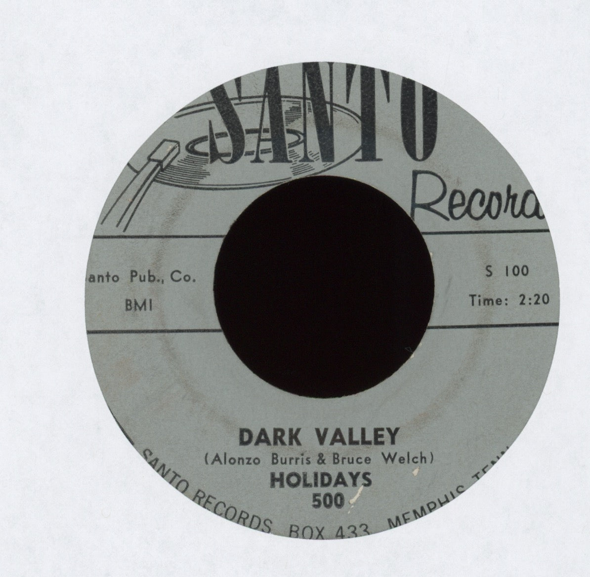 Holidays - Desperate on Santo Instro Rockabilly 45