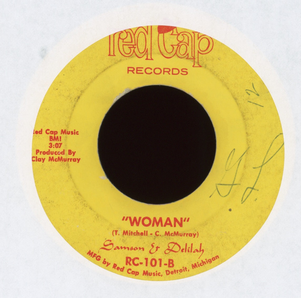 Samson & Delilah - Will You Be Ready? on Red Cap Northern Soul Funk 45
