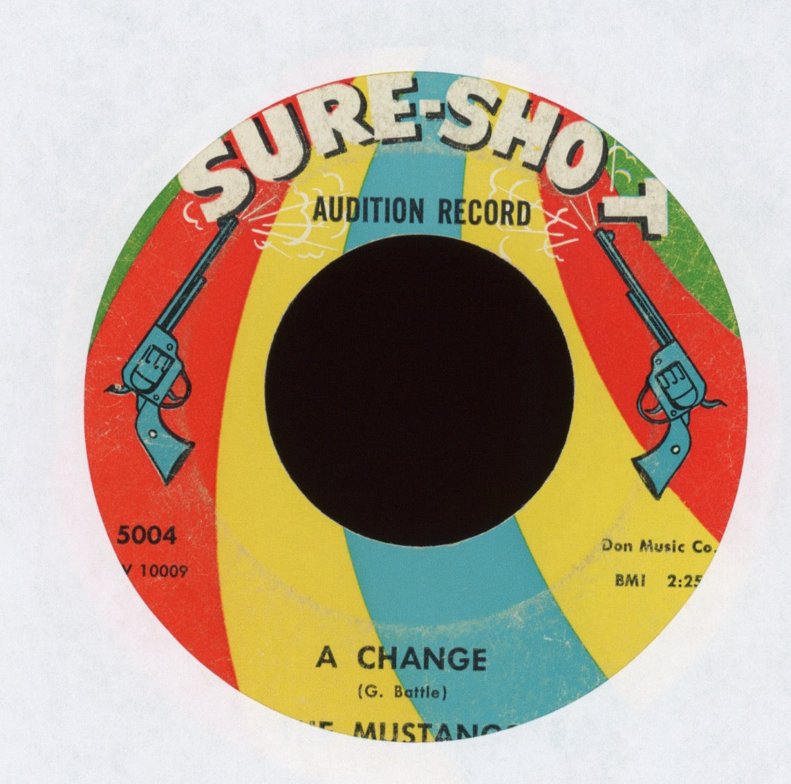 The Mustangs - First Love on Sure Shot Promo R&B Girl Group 45