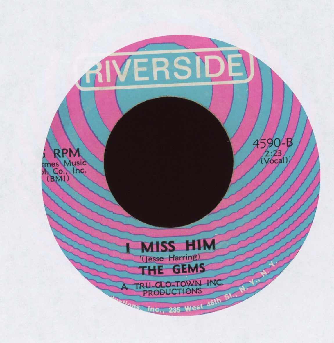 The Gems - I'll Be There on Popside Northern Soul 45