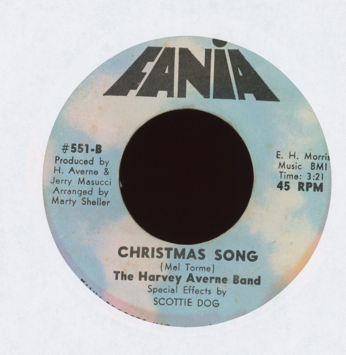 The Harvey Averne Band - Let's Get It Together This Christmas on Fania Latin Funk 45