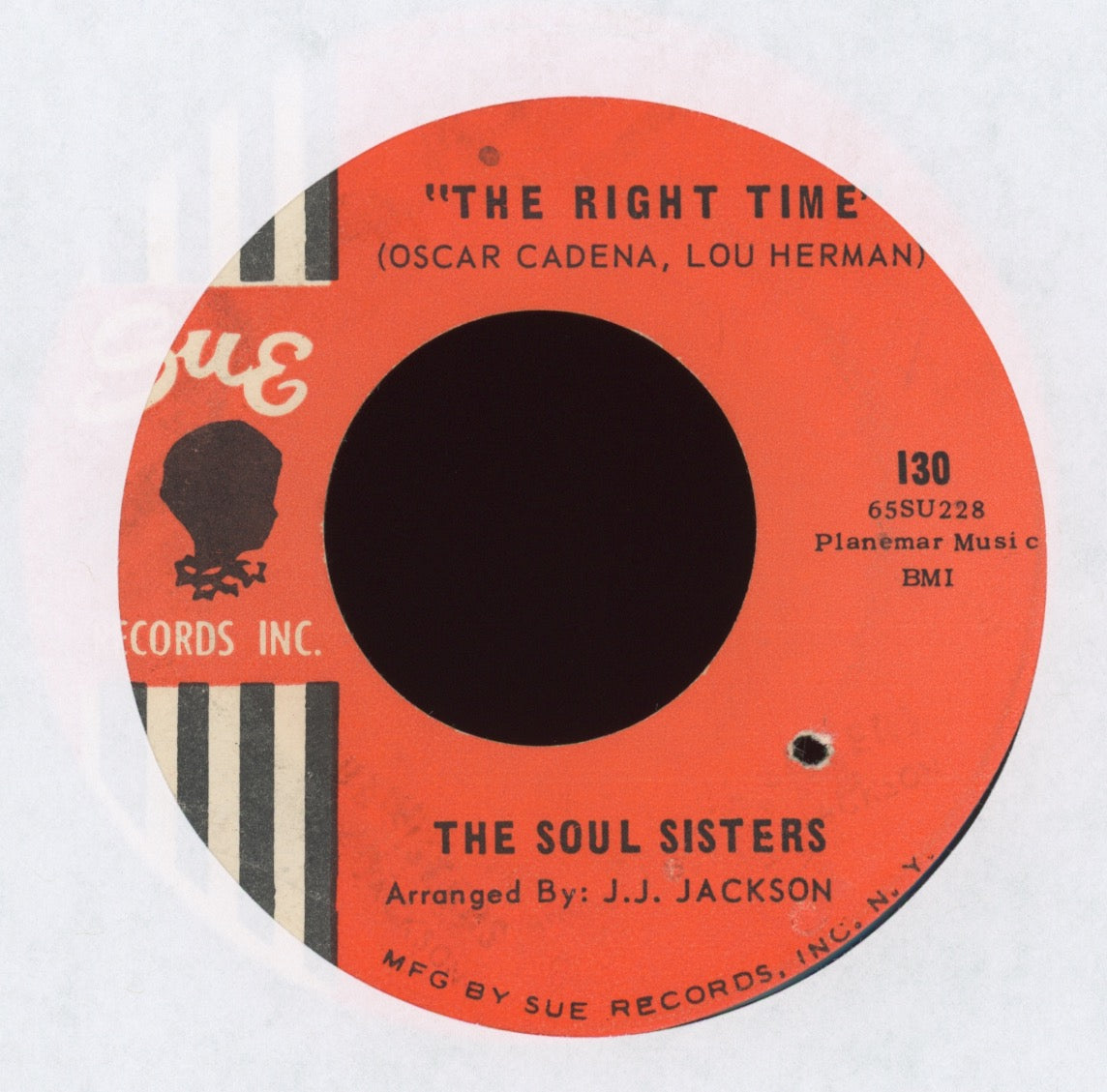 Soul Sisters - Think About The Good Times on Sue Northern Soul 45