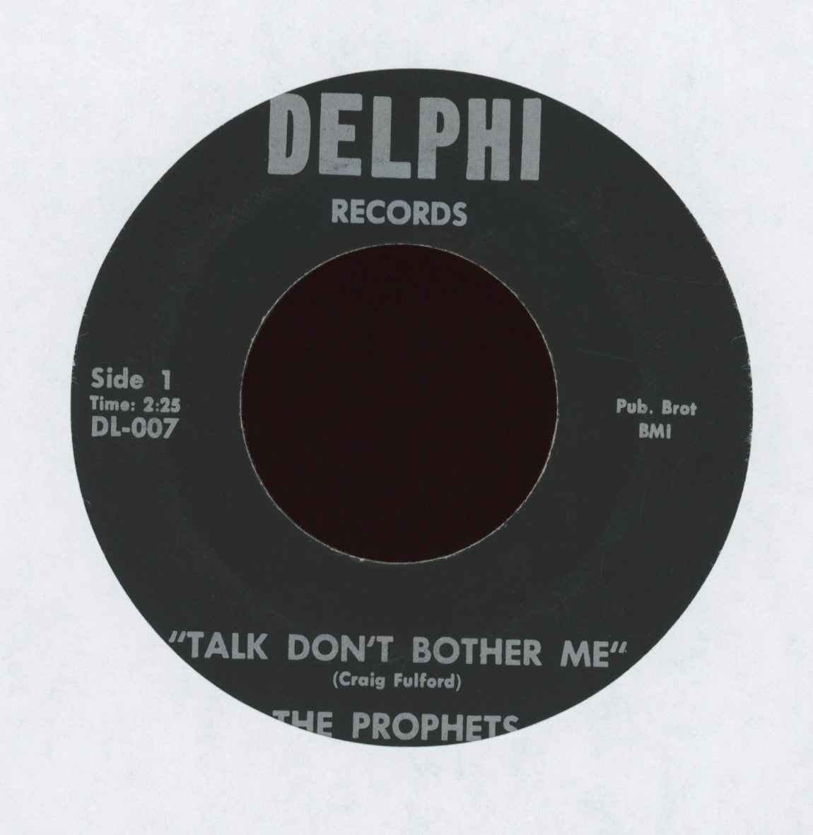 The Prophets - Talk Don't Bother Me on Delphi