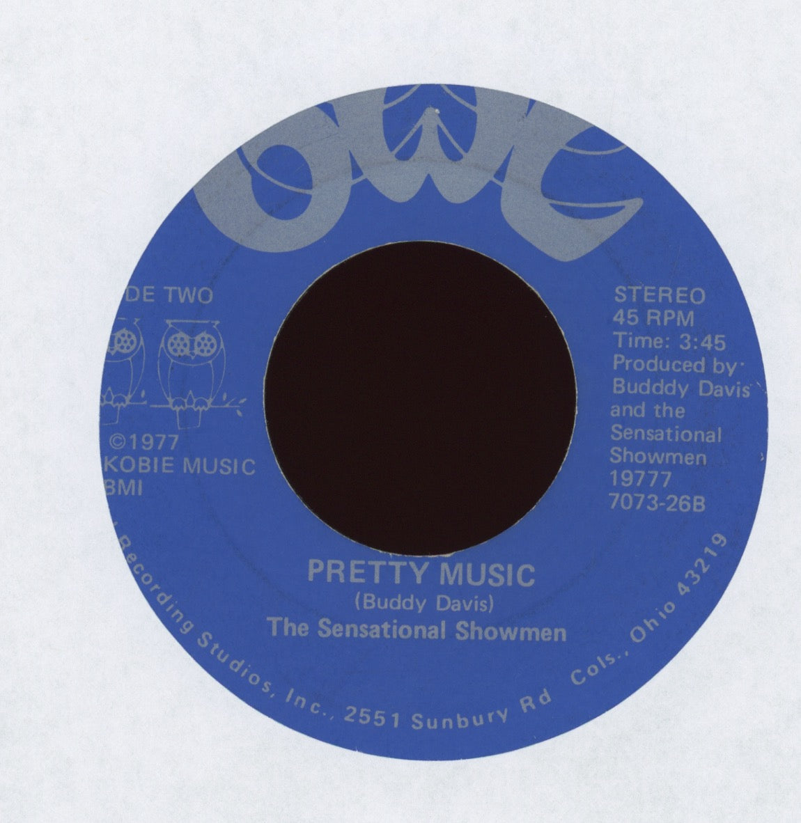 The Sensational Showmen - Bomp on Owl 70's Soul Funk 45