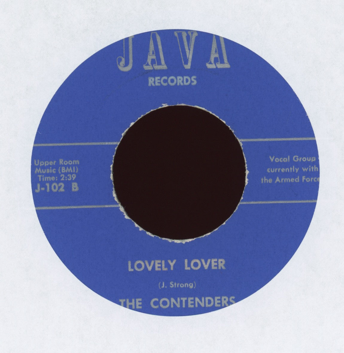 The Contenders - Lovely Lover on Java Northern Soul 45