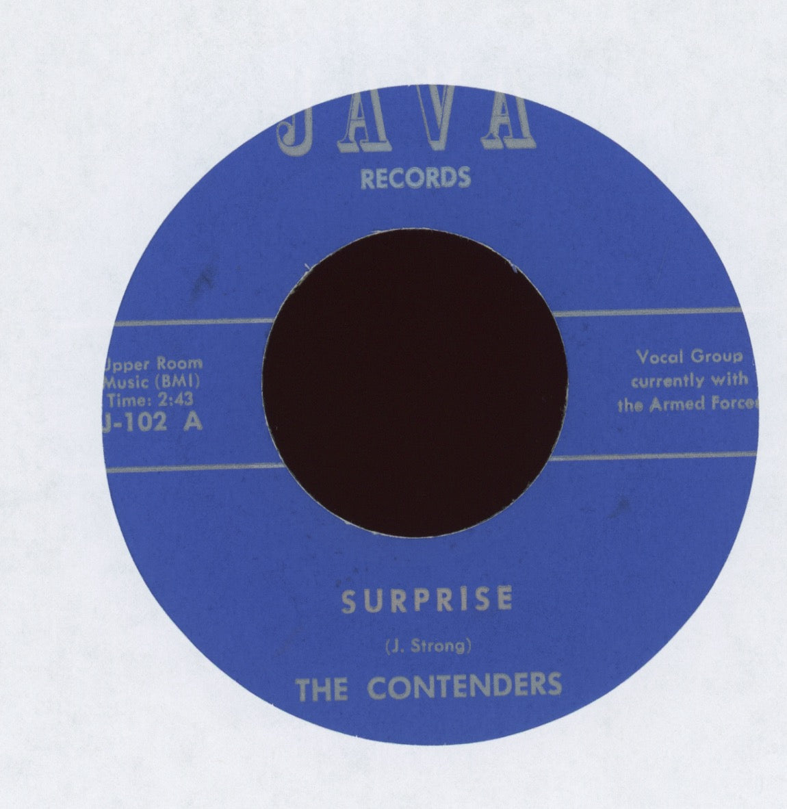 The Contenders - Lovely Lover on Java Northern Soul 45