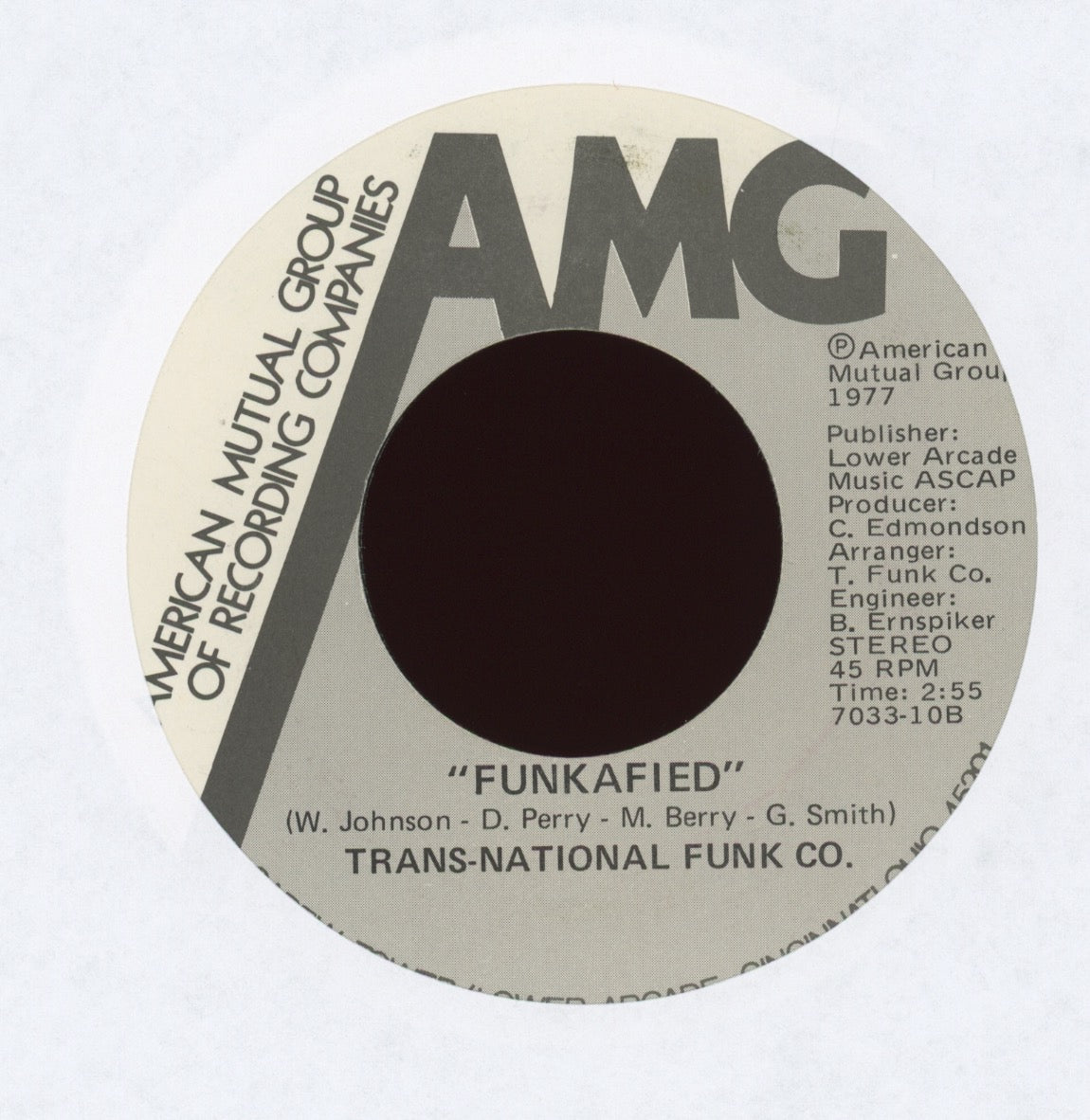 Trans-National Funk Co. - Brand New Day on AMG Sweet Soul Funk 45