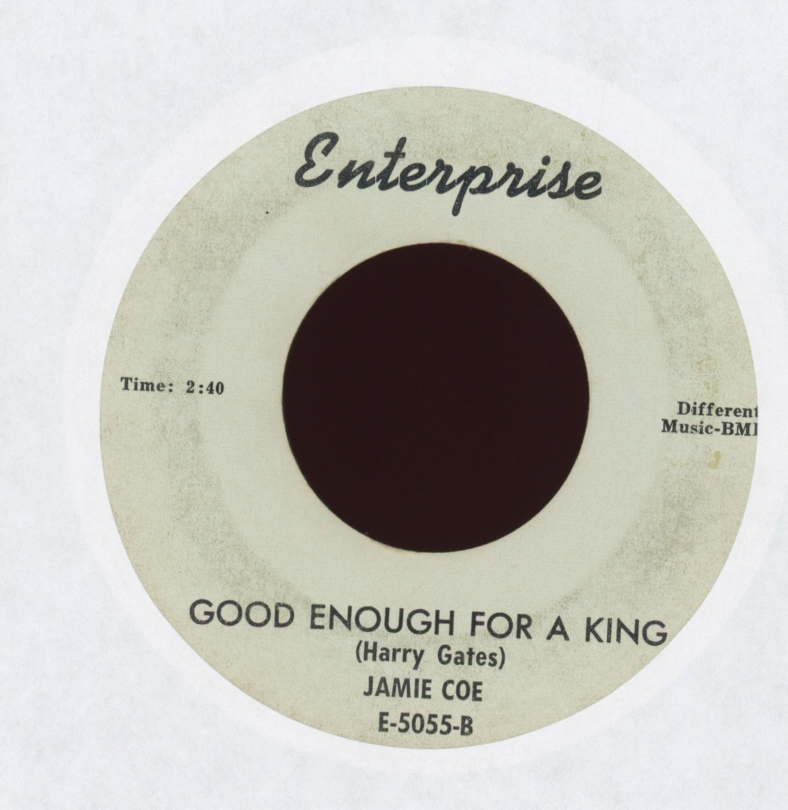 Jamie Coe - I Was The One on Enterprise Northern Soul Popcorn 45