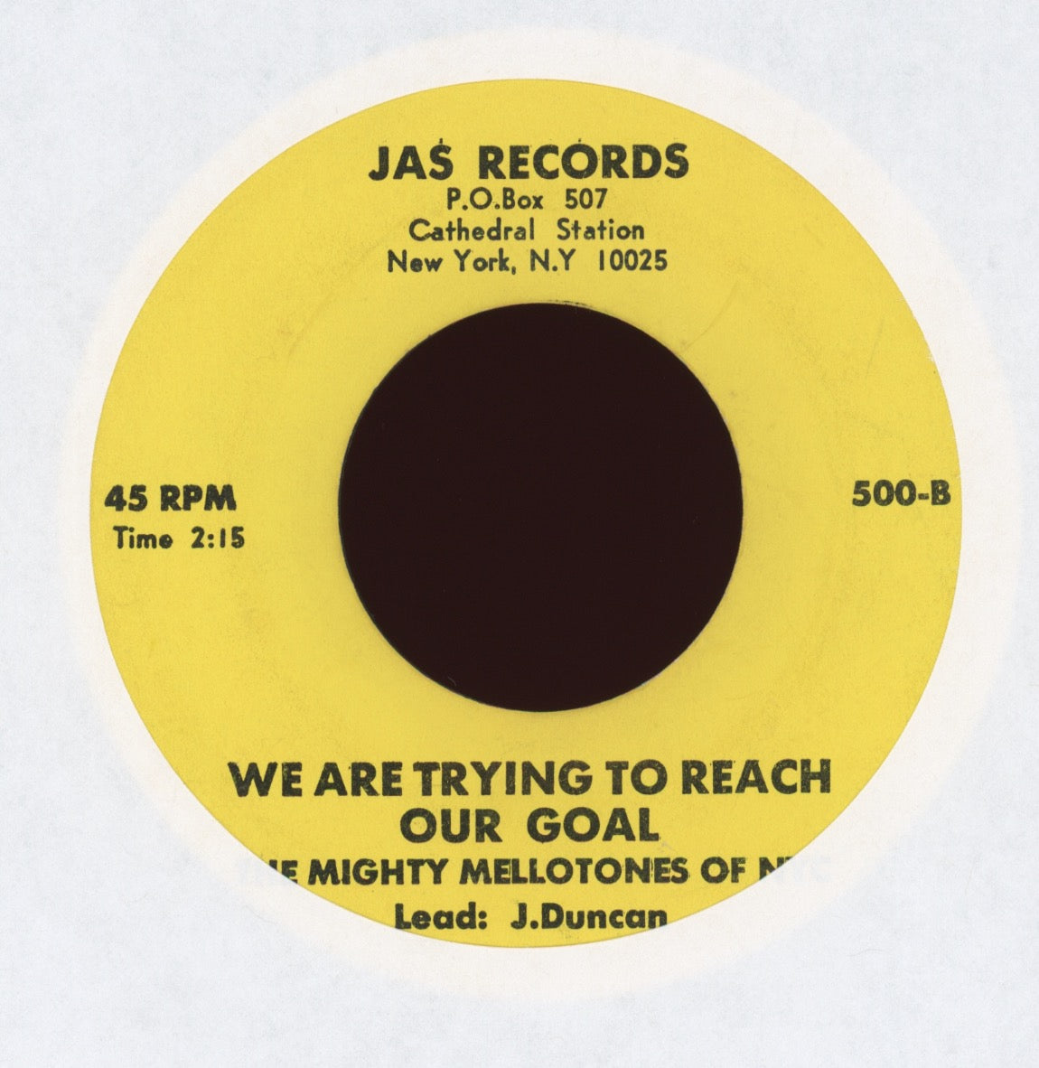 Mighty Mellotones - Swing Low on JAS Gospel Soul Funk 45