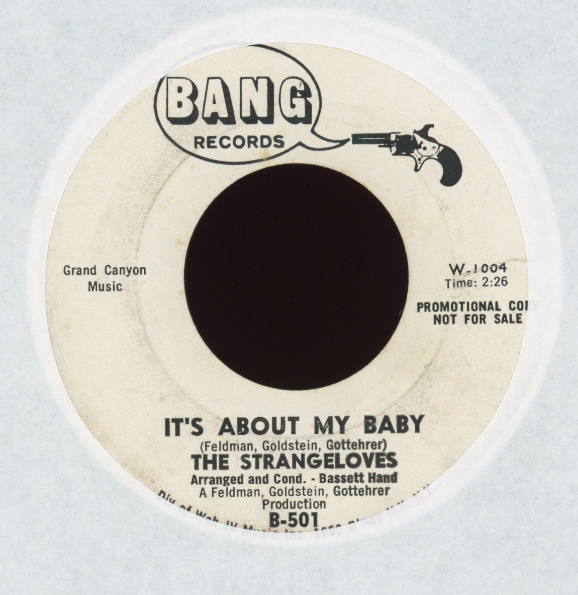 The Strangeloves - I Want Candy on Bang Rock 45