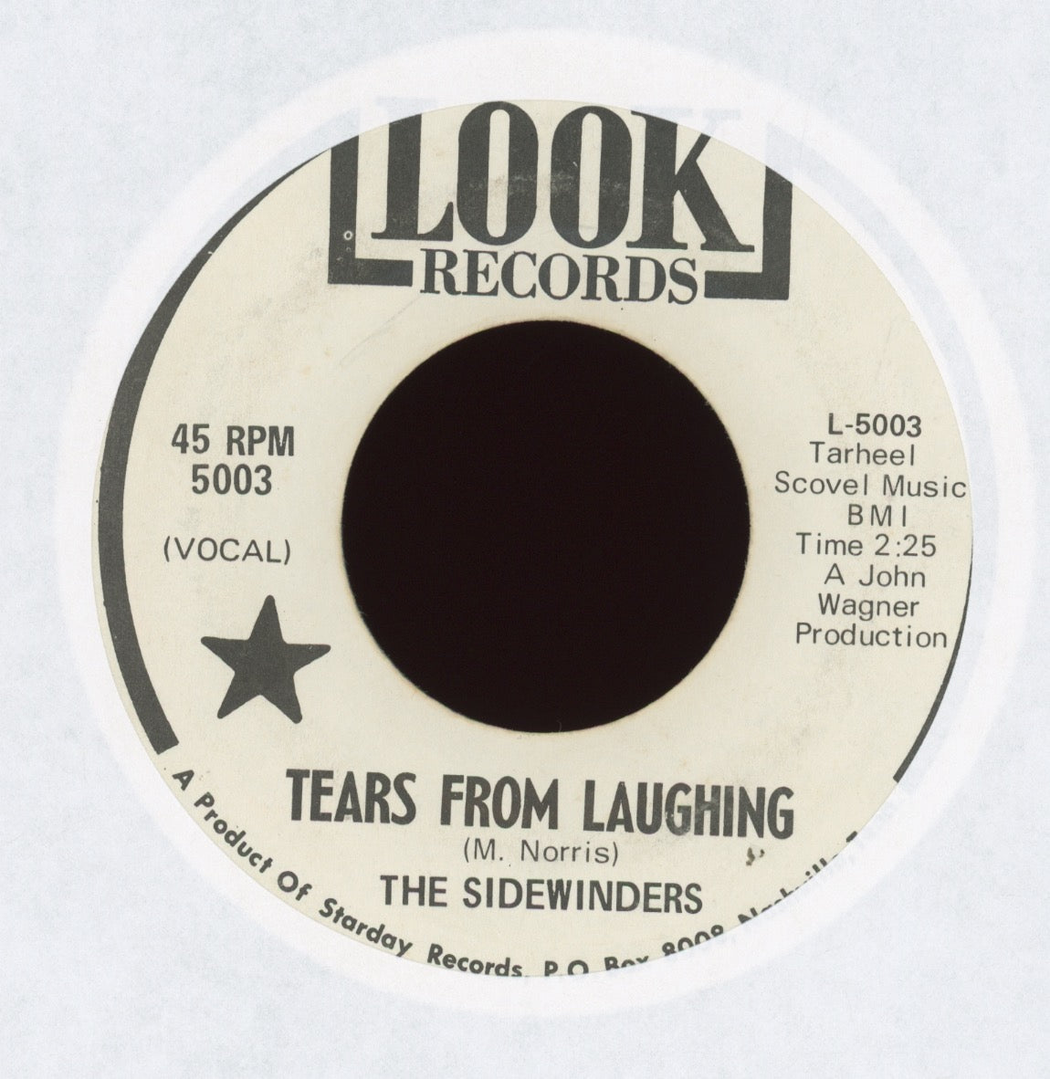 The Sidewinders - Tears From Laughing on Look Promo Pop Psych 45